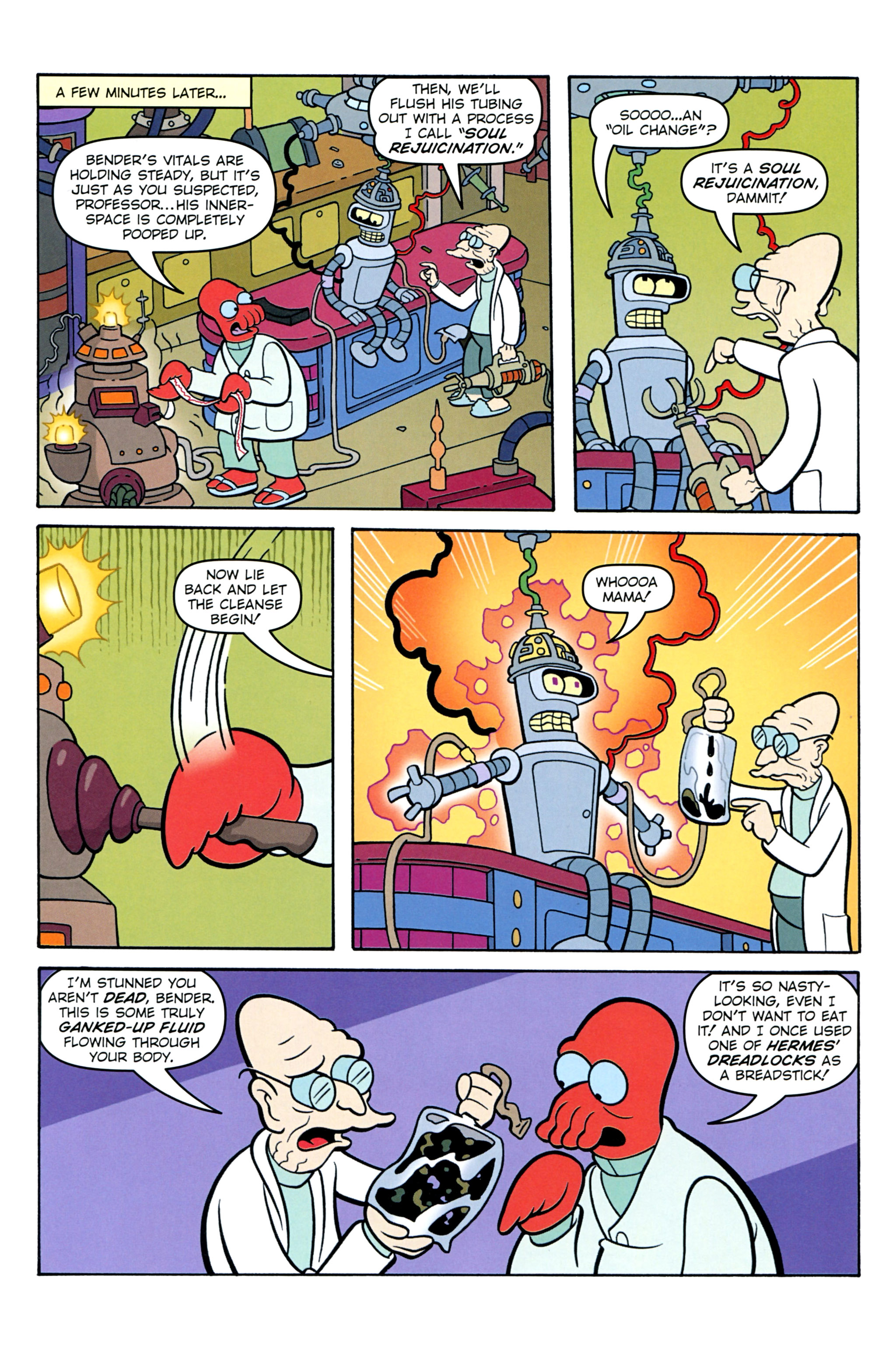 Read online Futurama Comics comic -  Issue #73 - 8