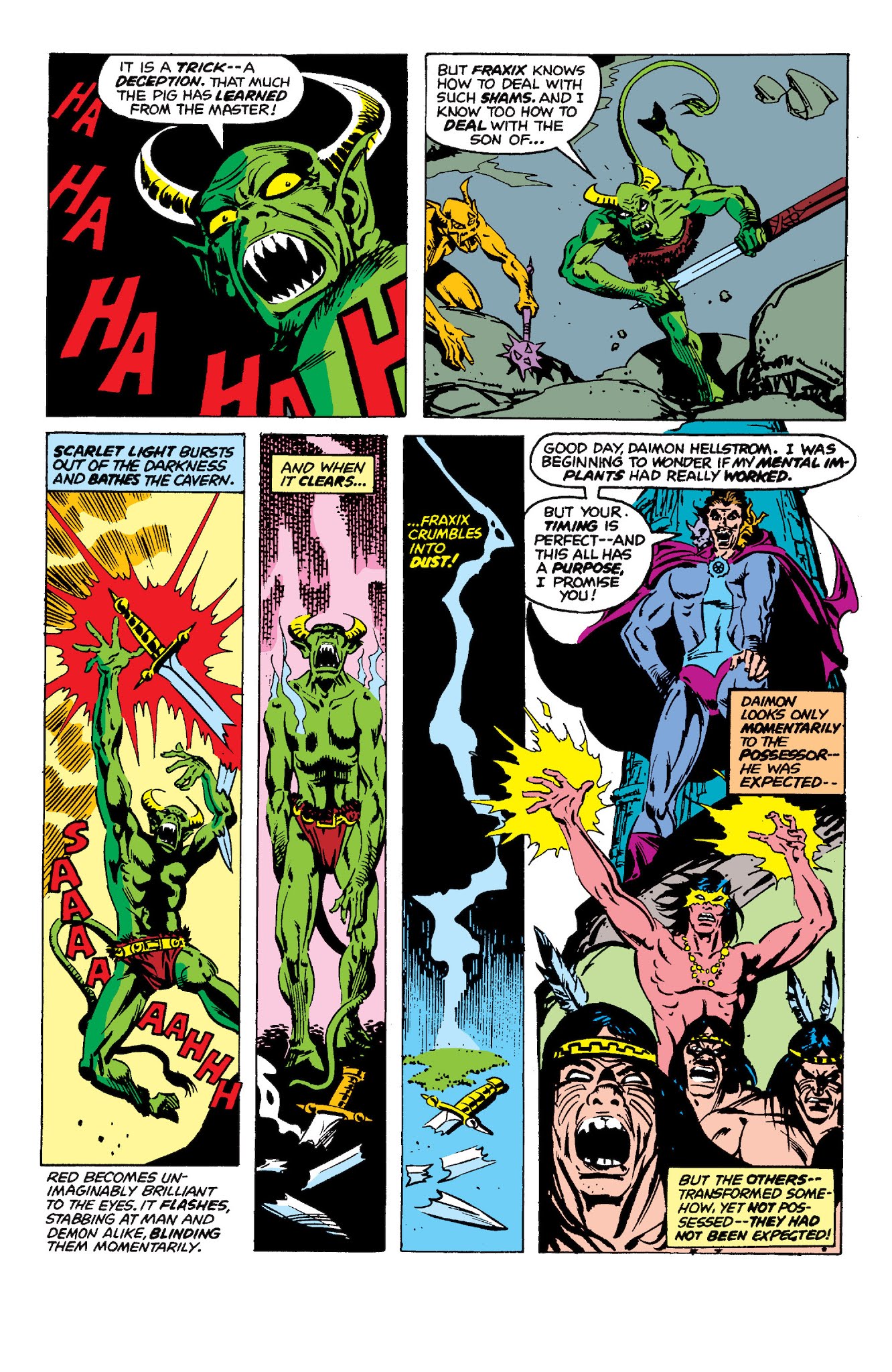 Read online Son of Satan Classic comic -  Issue # TPB (Part 4) - 47