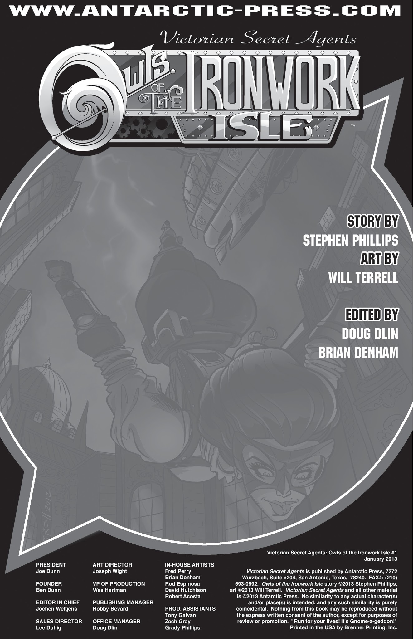 Read online Victorian Secret Agents: Owls of the Ironwork Isle comic -  Issue #1 - 2