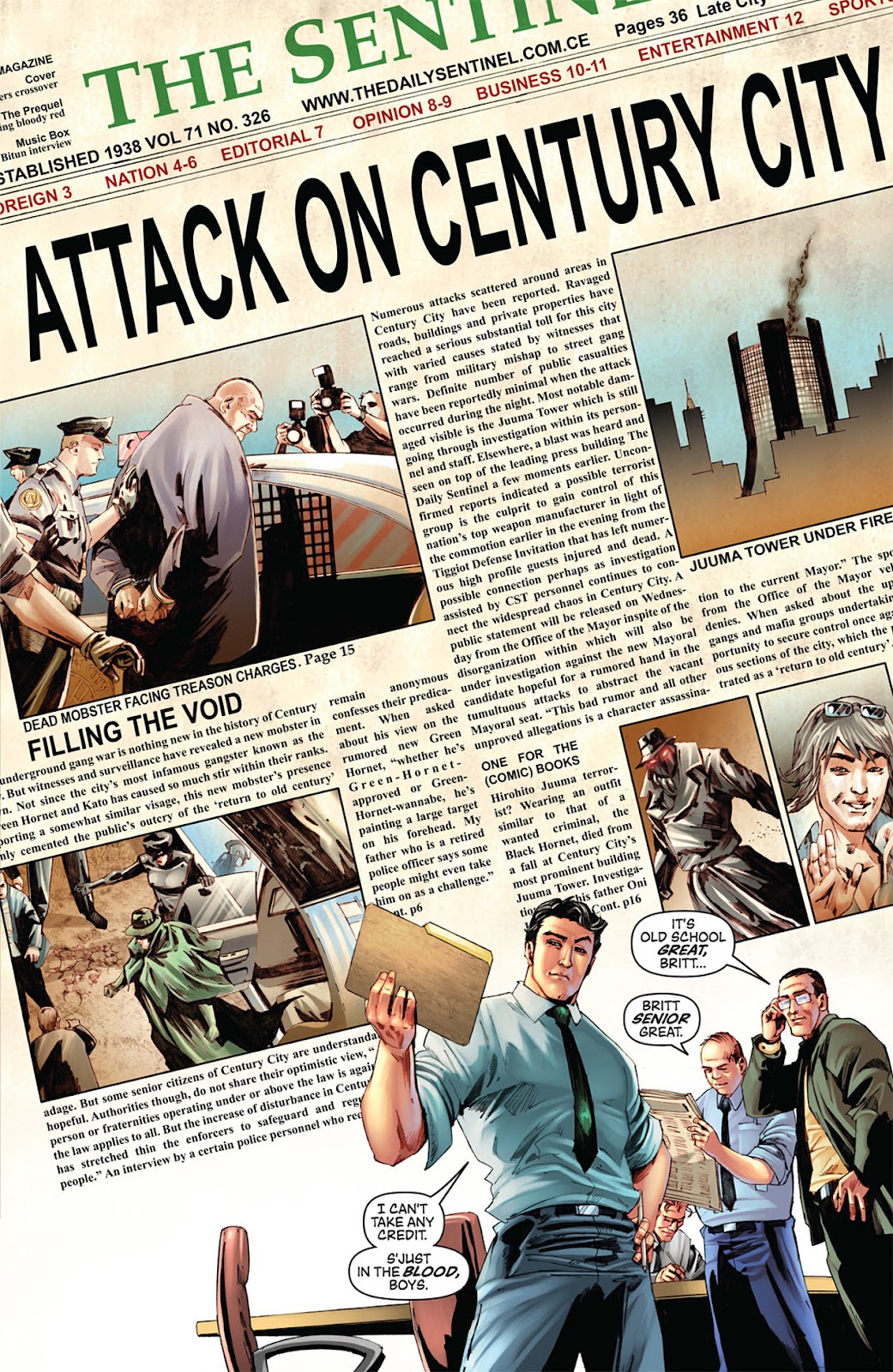 Green Hornet (2010) issue 10 - Page 25