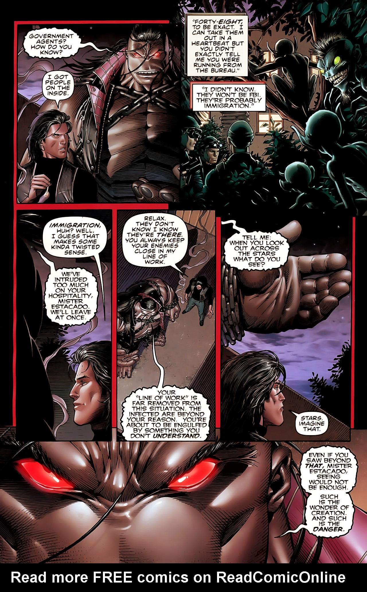 Read online The Darkness/Pitt comic -  Issue #2 - 12