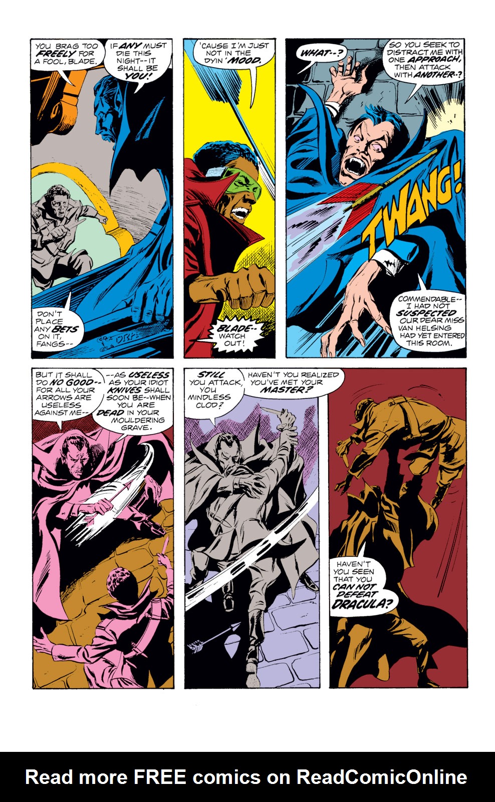 Read online Tomb of Dracula (1972) comic -  Issue #13 - 17