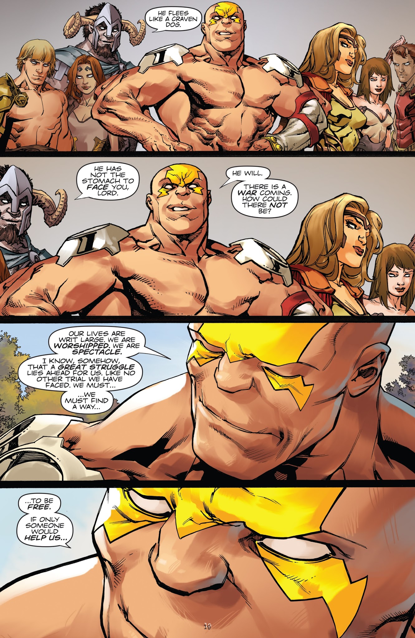 Read online Dread Gods comic -  Issue #1 - 19