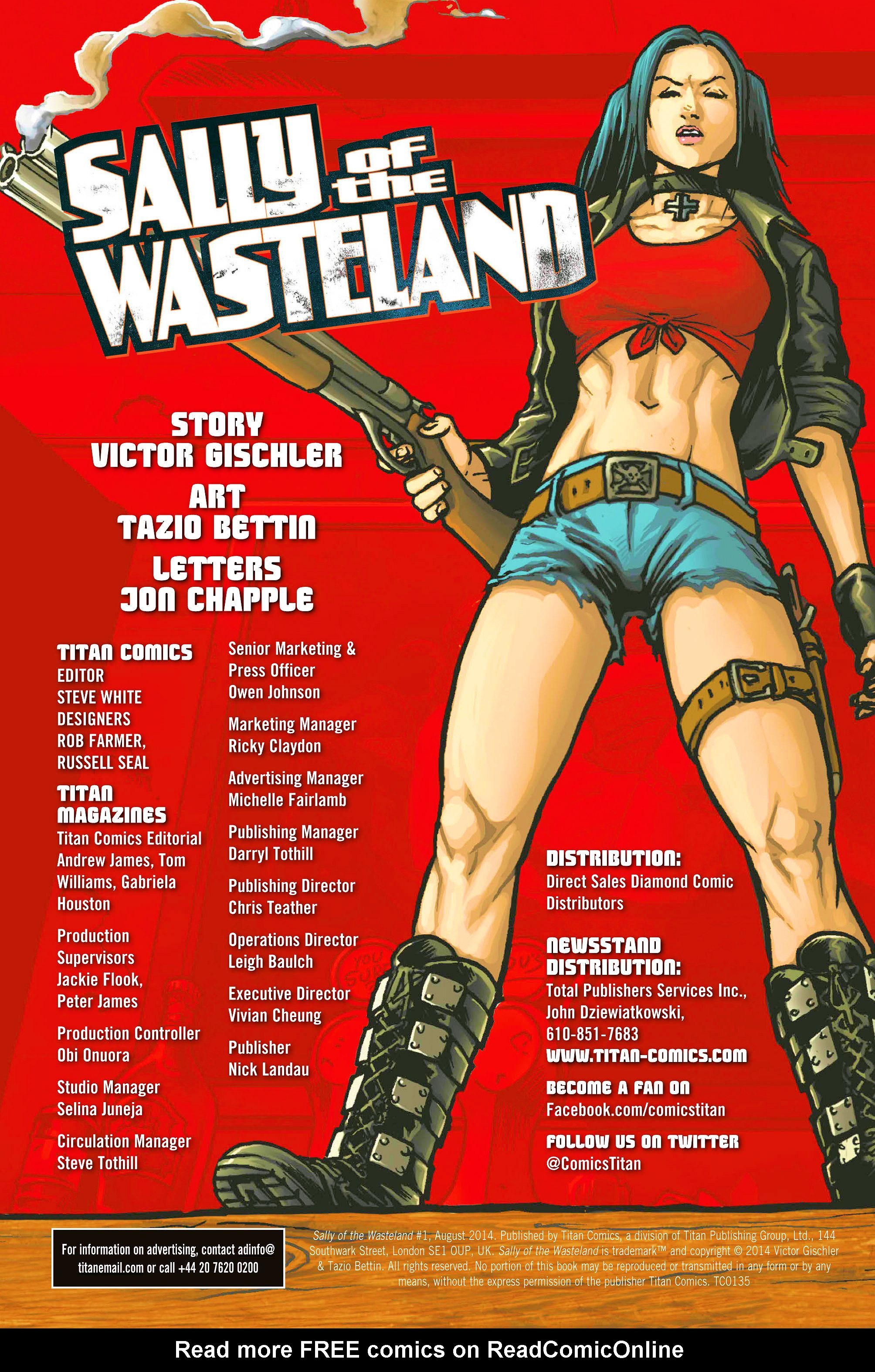 Read online Sally of the Wasteland comic -  Issue #1 - 2