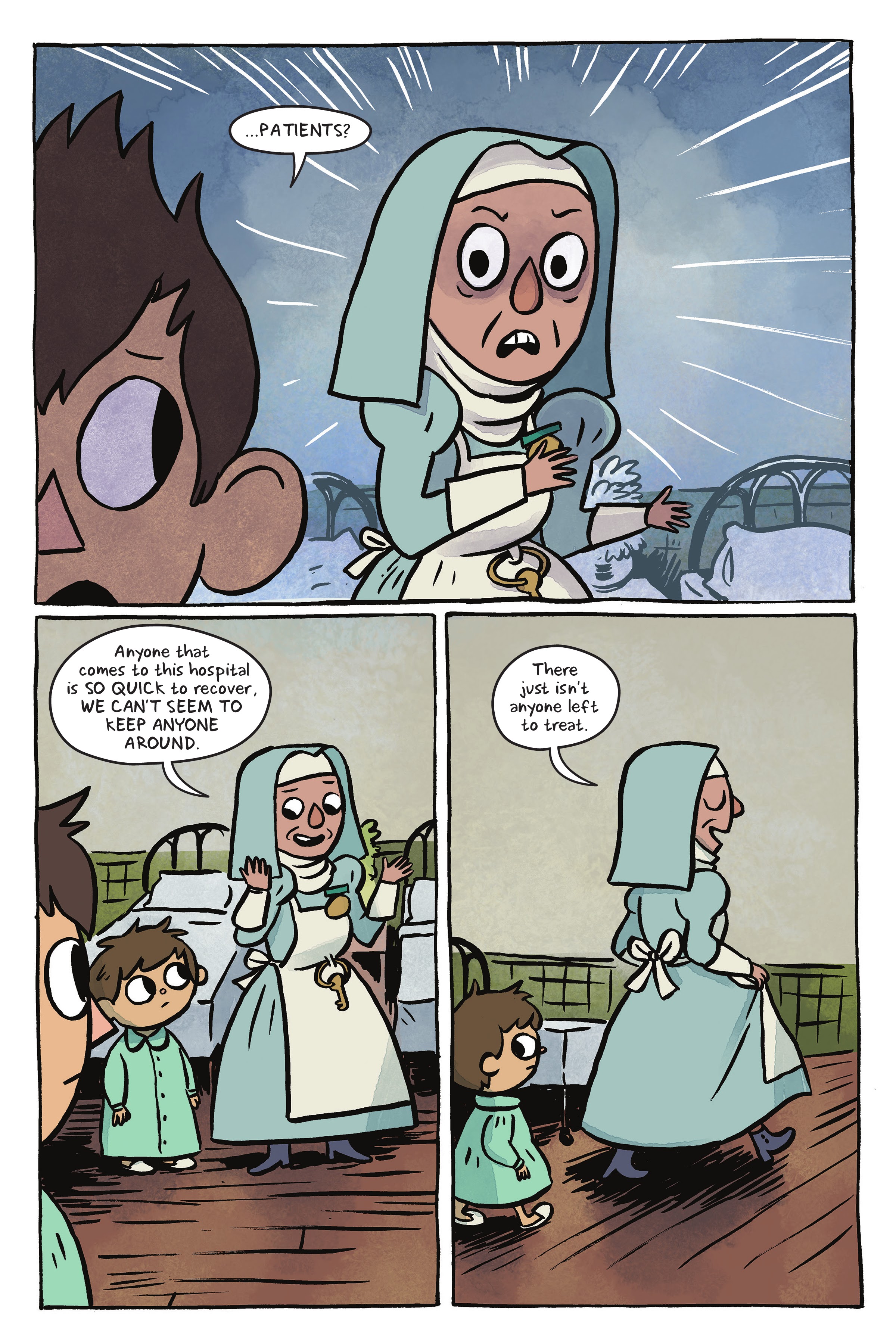 Read online Over the Garden Wall: Benevolent Sisters of Charity comic -  Issue # TPB - 54