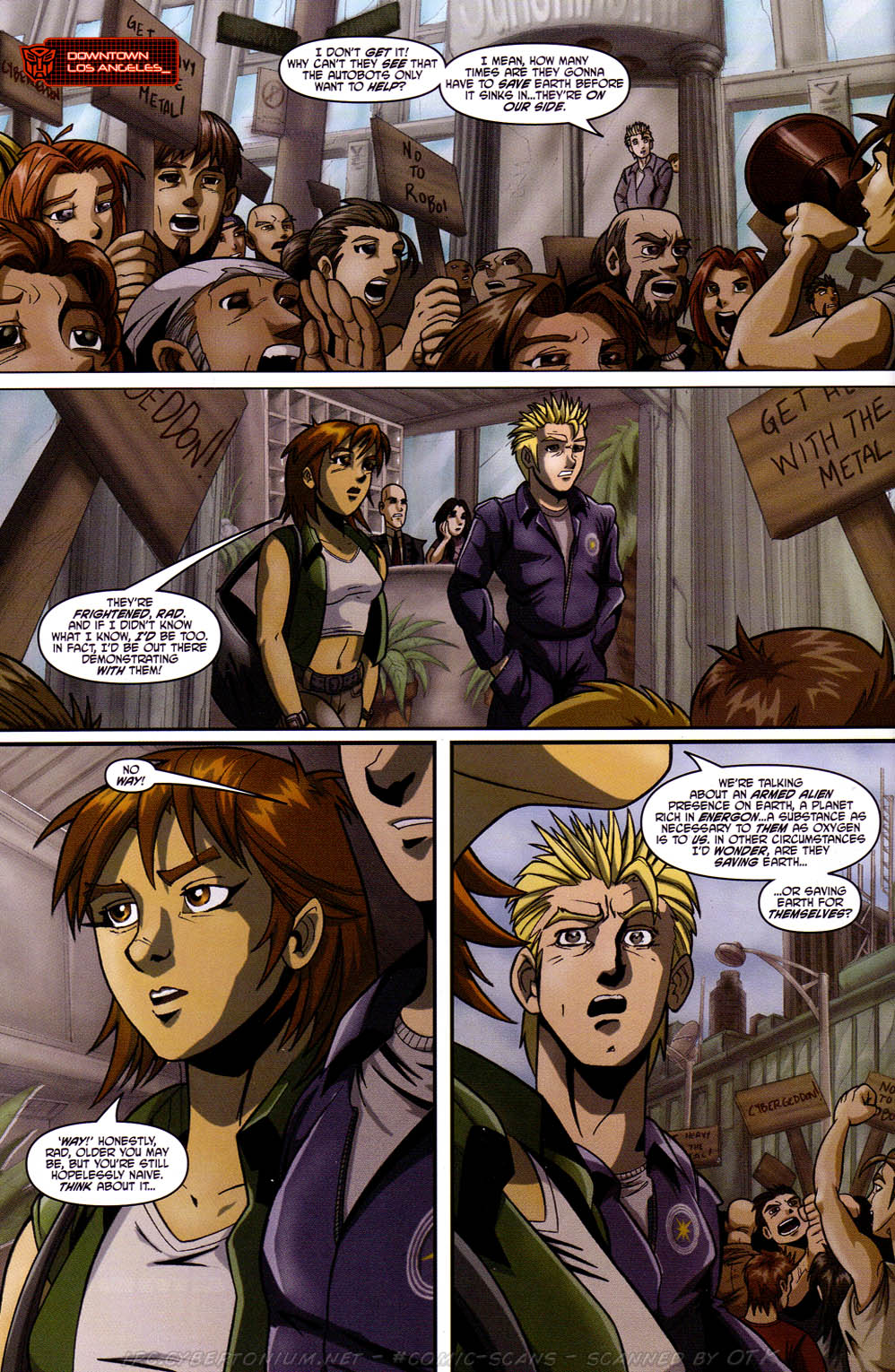 Read online Transformers Energon comic -  Issue #26 - 16