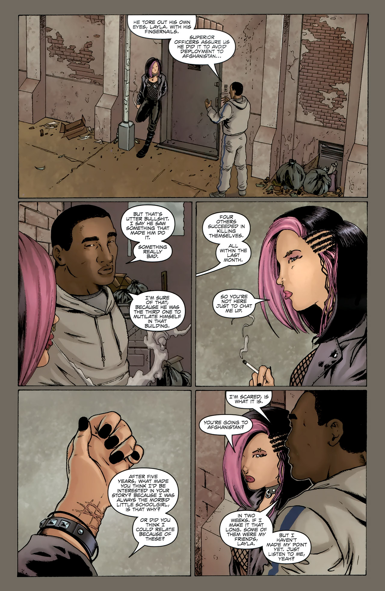 Read online Gravel comic -  Issue #16 - 6