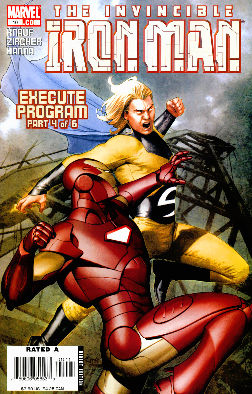 Read online The Invincible Iron Man (2007) comic -  Issue #10 - 1