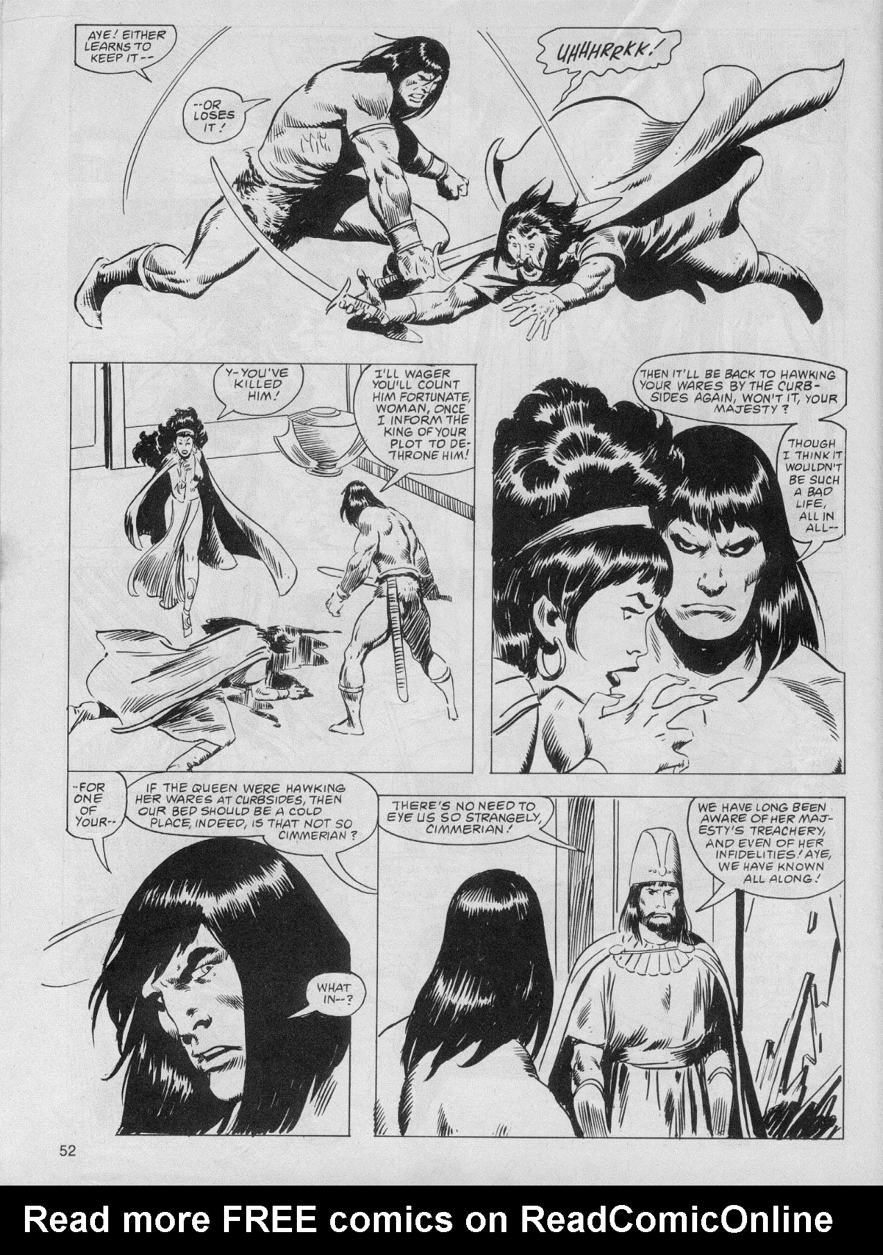 Read online The Savage Sword Of Conan comic -  Issue #61 - 52
