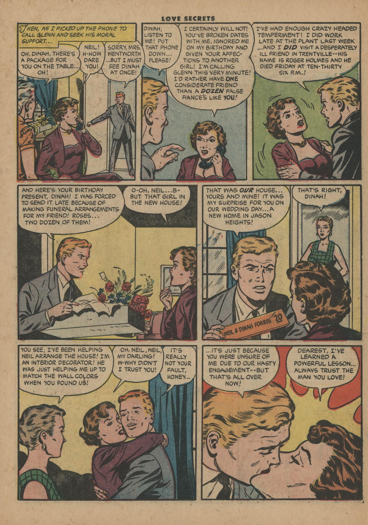 Read online Love Secrets (1953) comic -  Issue #40 - 11
