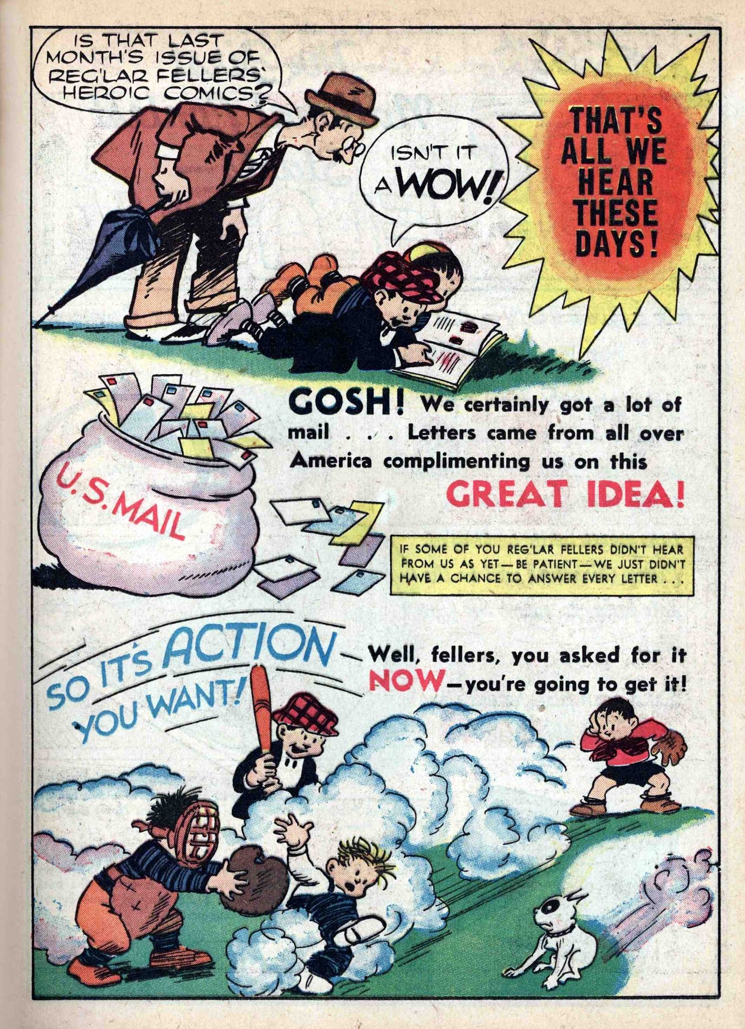 Read online Reg'lar Fellers Heroic Comics comic -  Issue #2 - 33