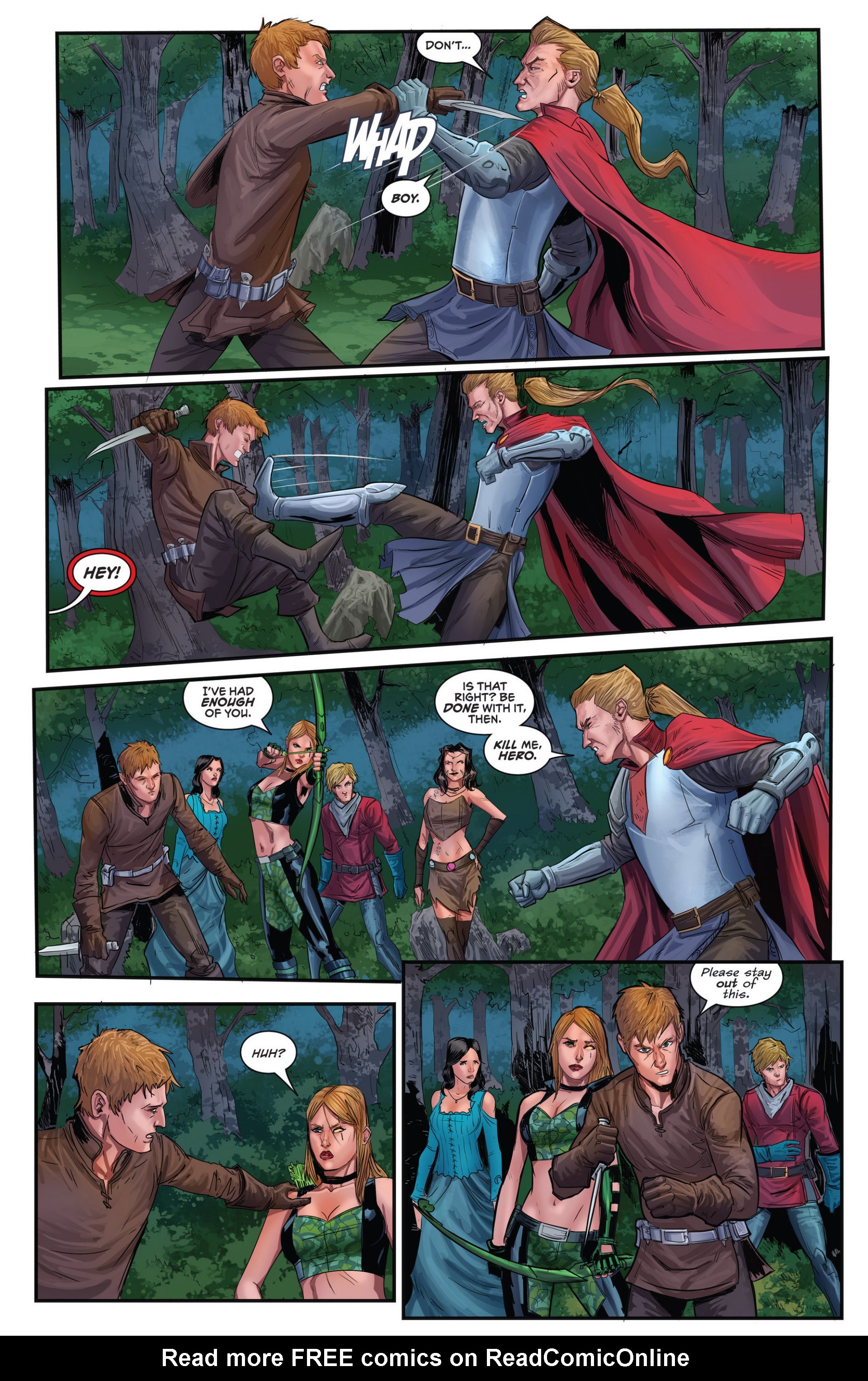 Read online Grimm Fairy Tales presents Robyn Hood: Legend comic -  Issue #3 - 4