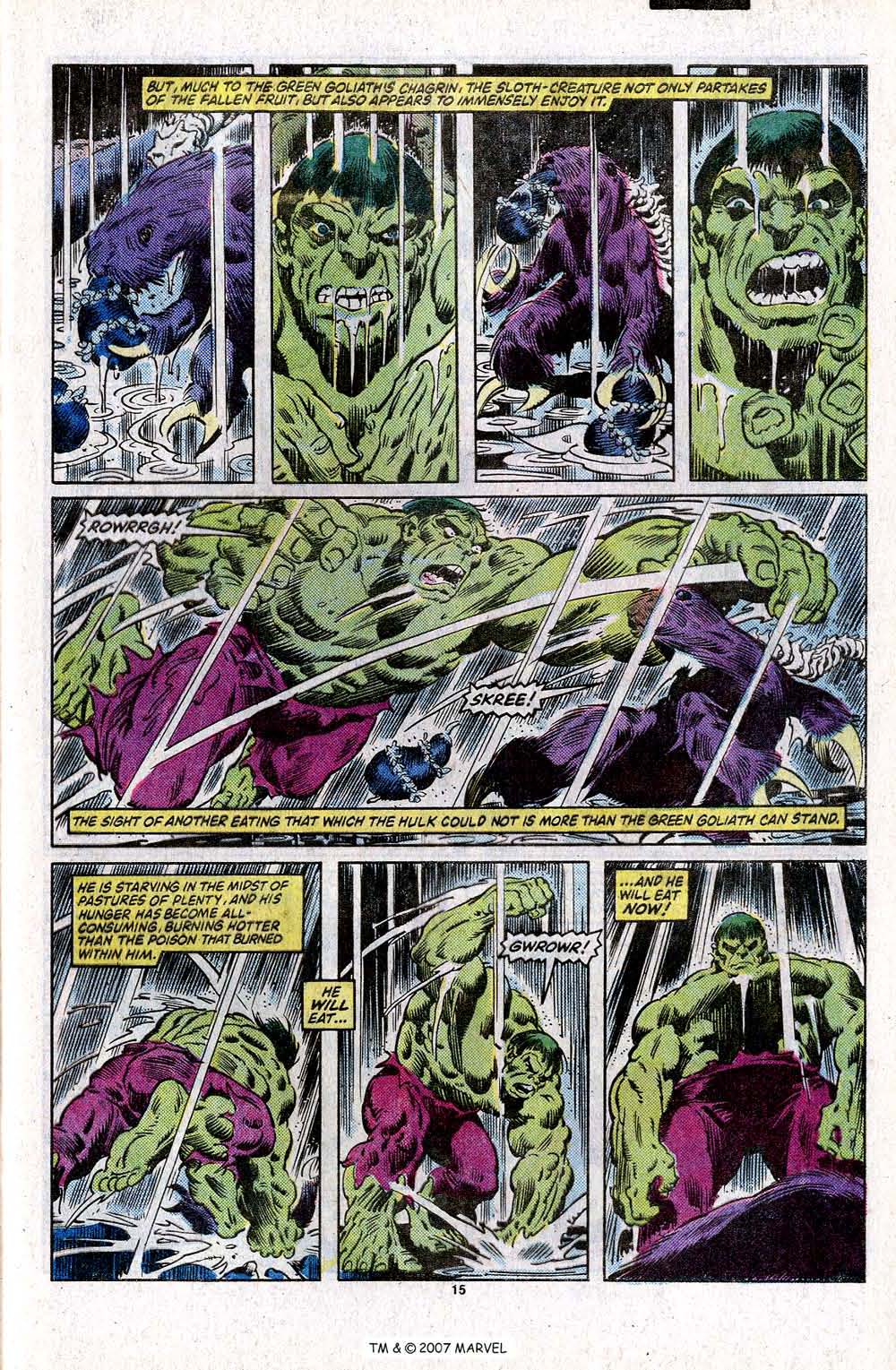 Read online The Incredible Hulk (1968) comic -  Issue # _Annual 1984 - 21