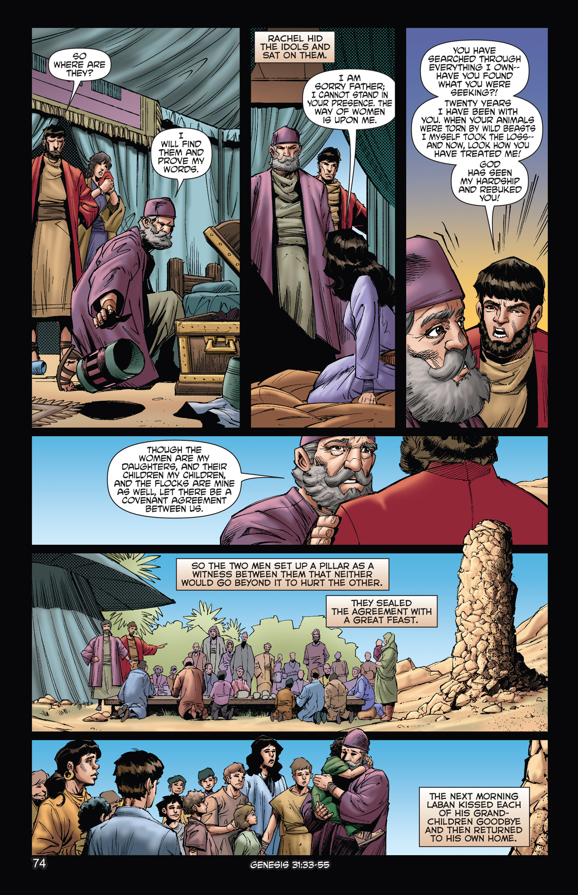 Read online The Kingstone Bible comic -  Issue #2 - 77