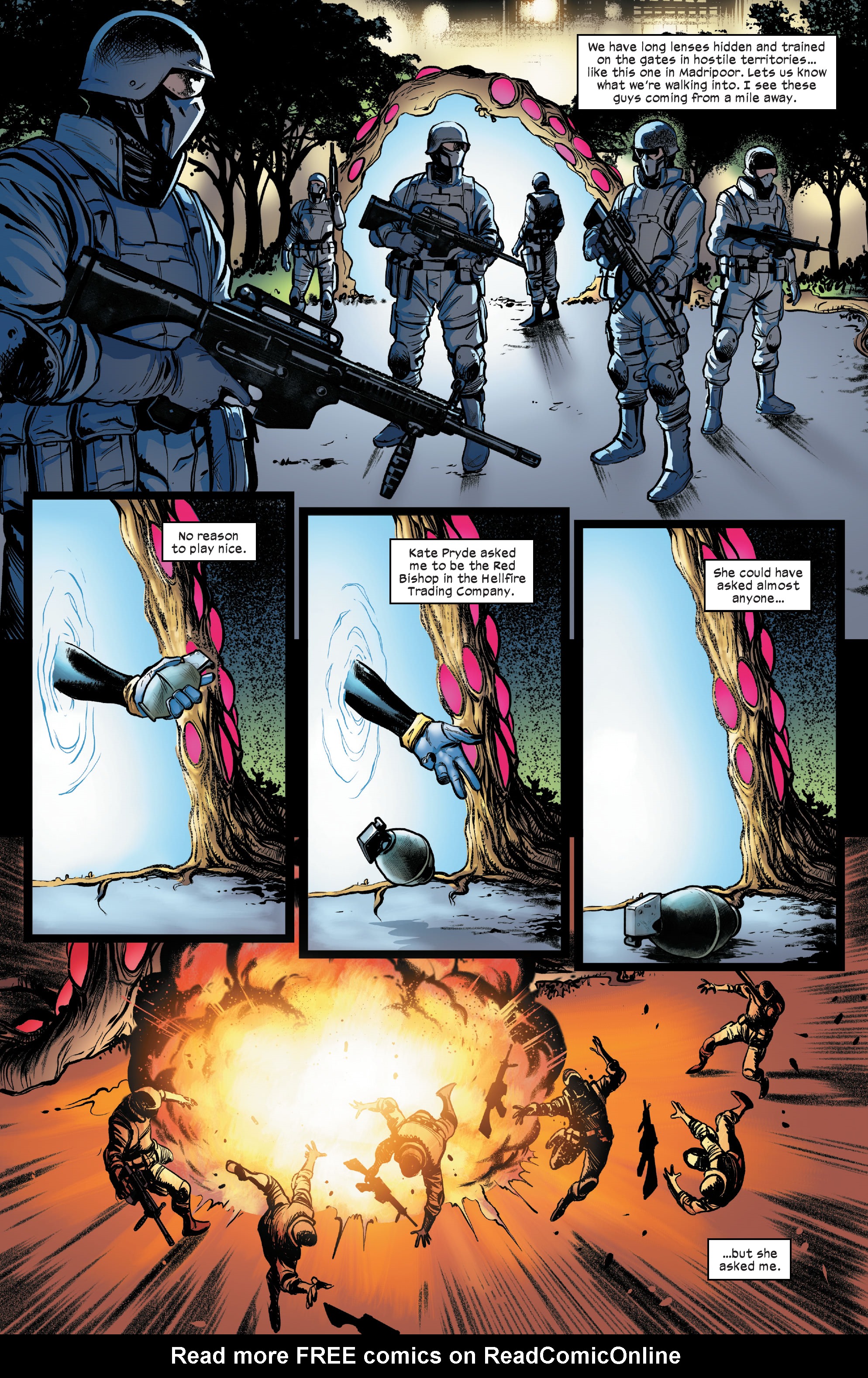 Read online Marauders comic -  Issue #7 - 16