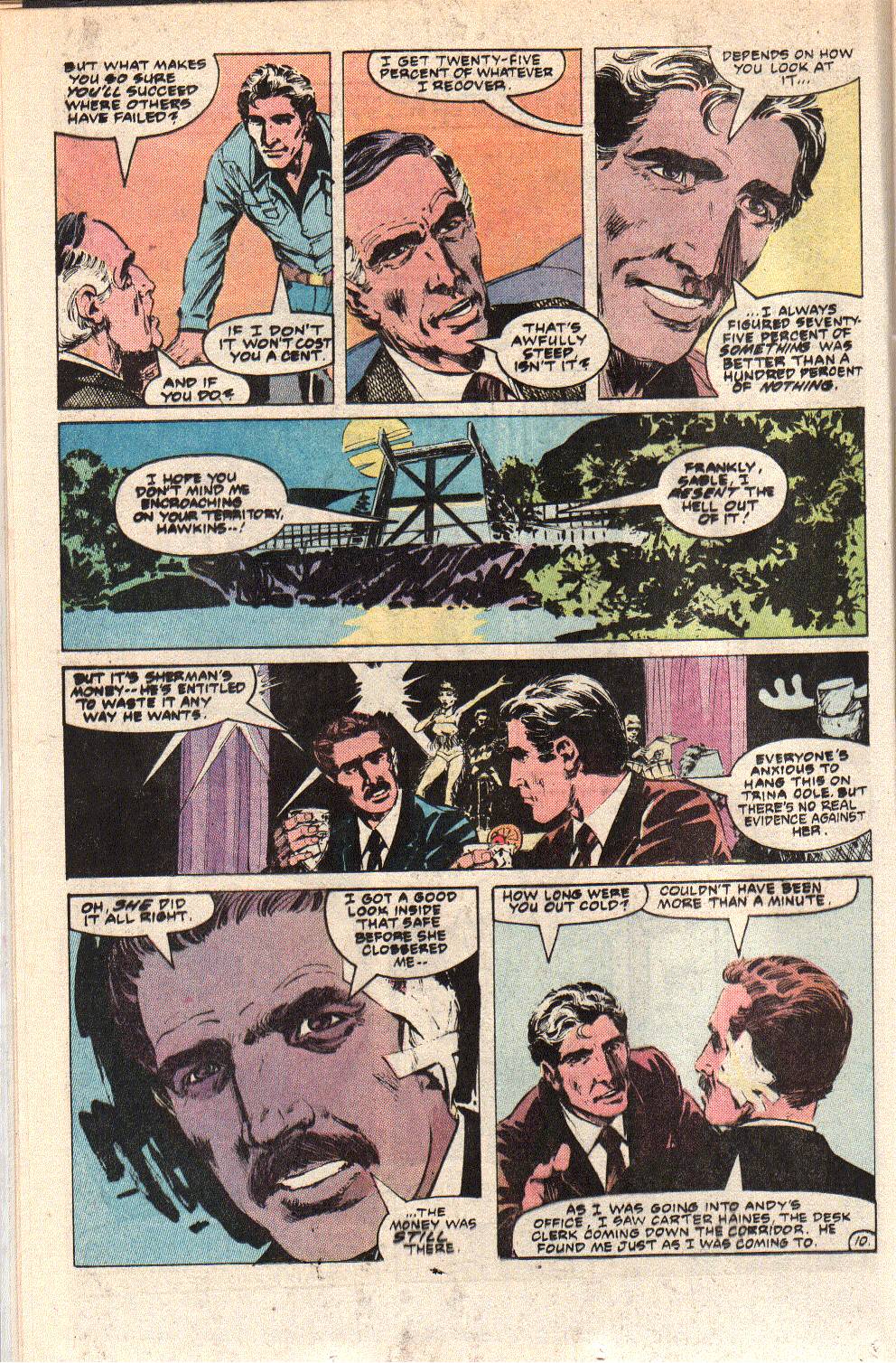 Read online Jon Sable, Freelance comic -  Issue #8 - 12