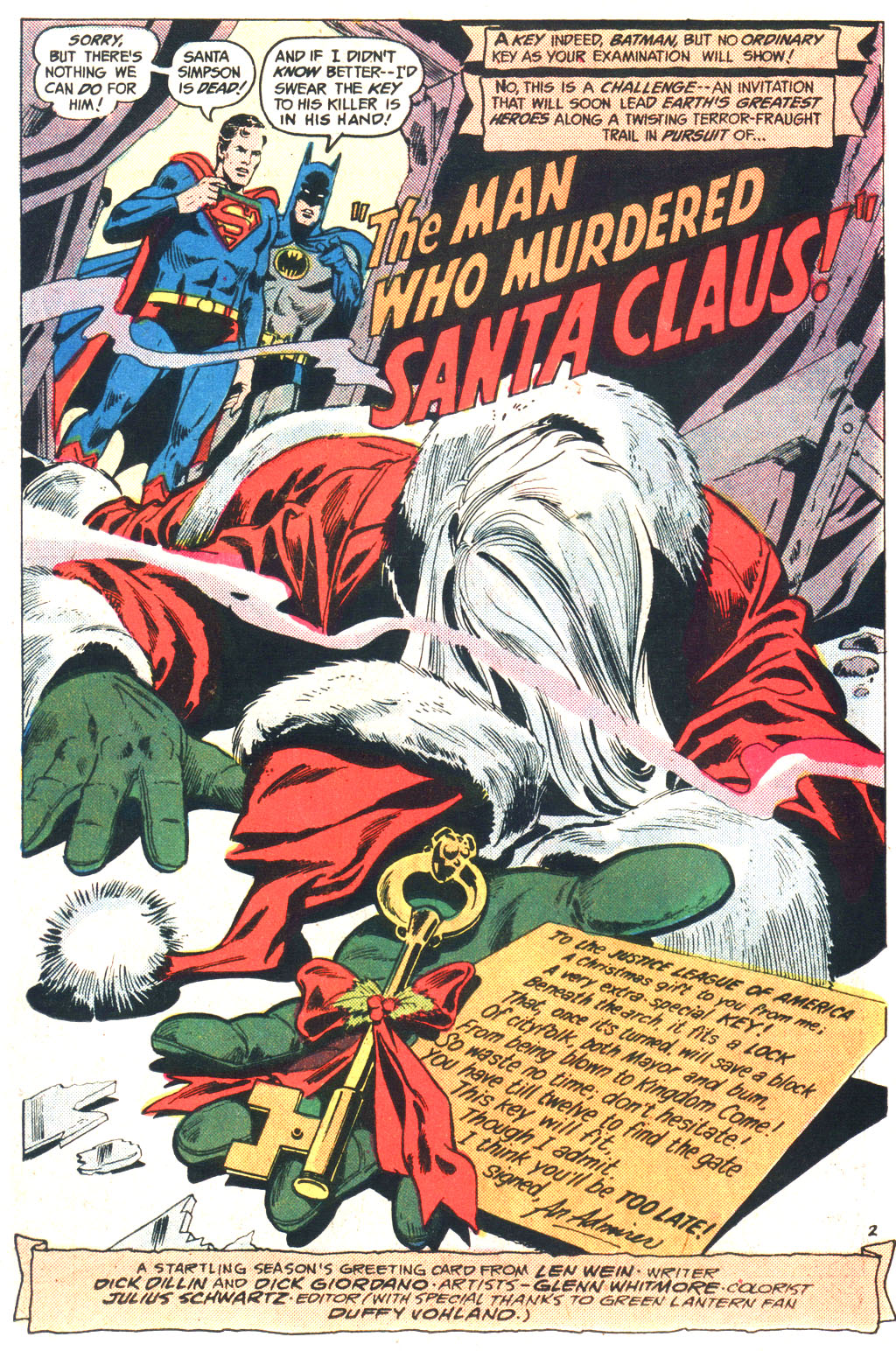 Read online Christmas With the Super-Heroes comic -  Issue #1 - 15