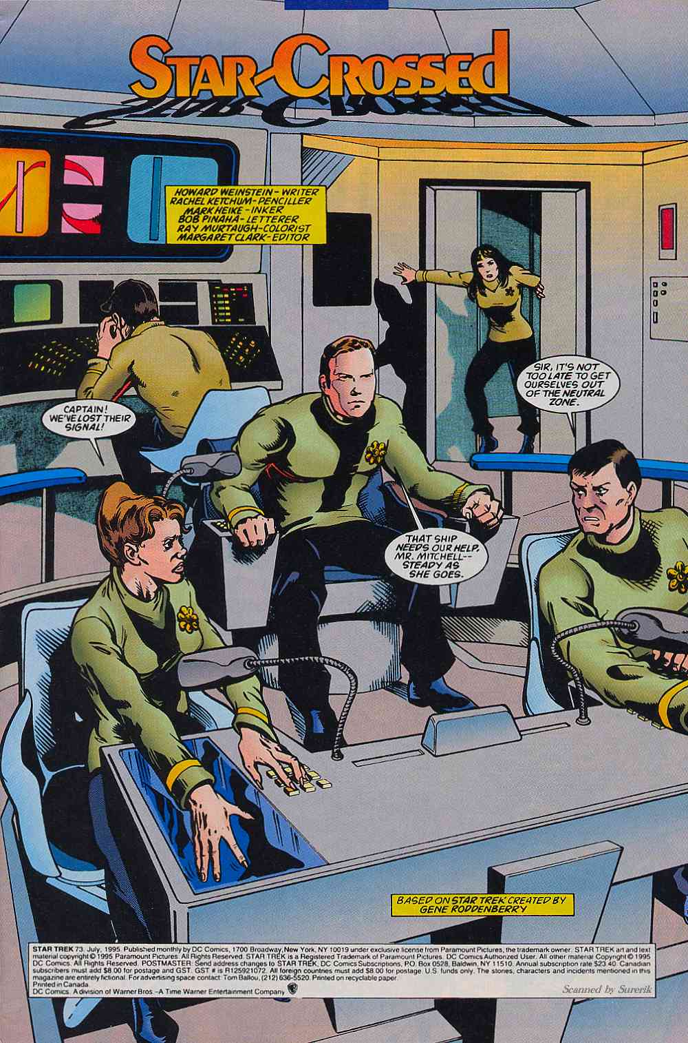 Read online Star Trek (1989) comic -  Issue #73 - 2