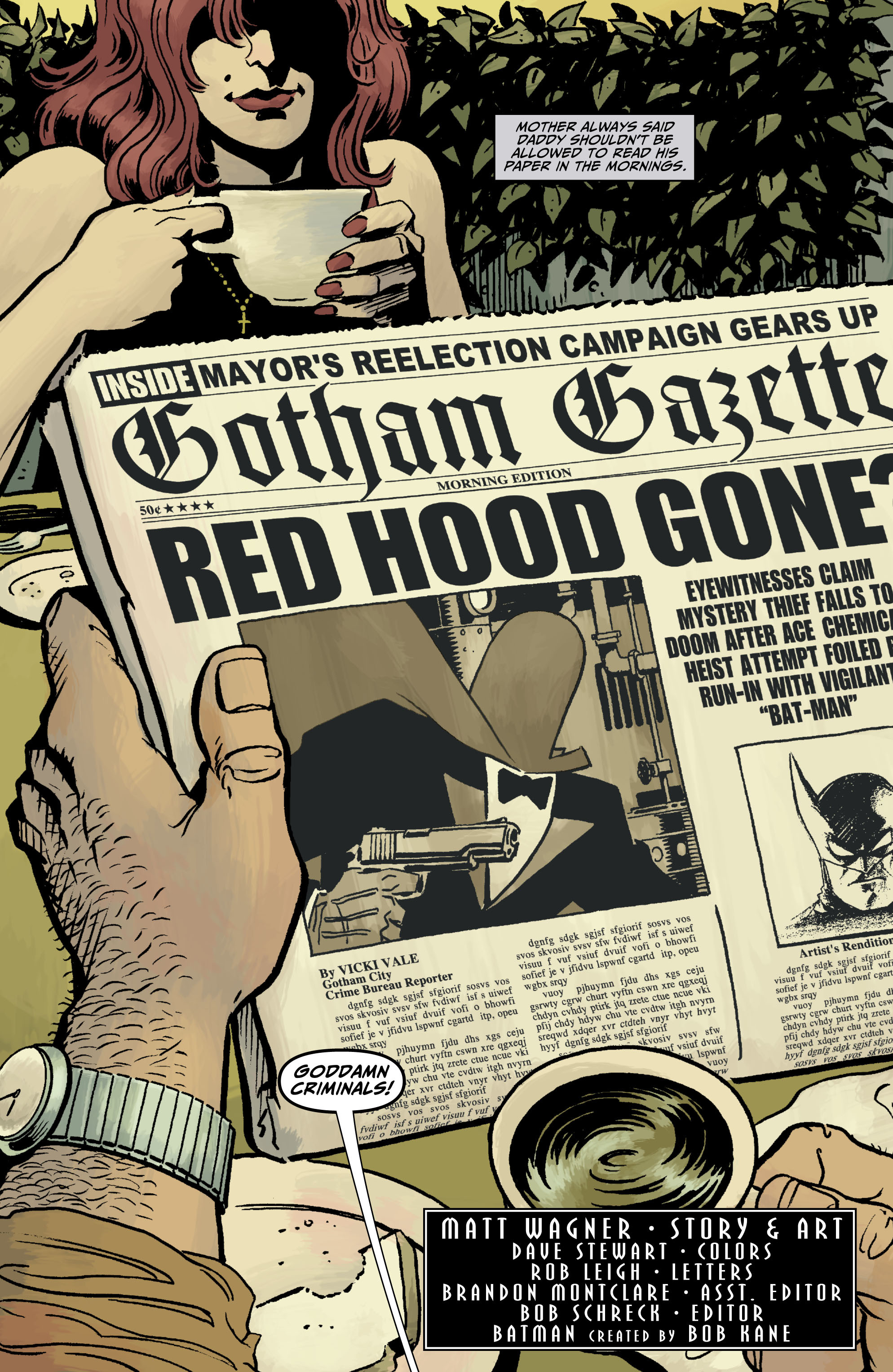 Read online Batman: The Monster Men comic -  Issue #1 - 2