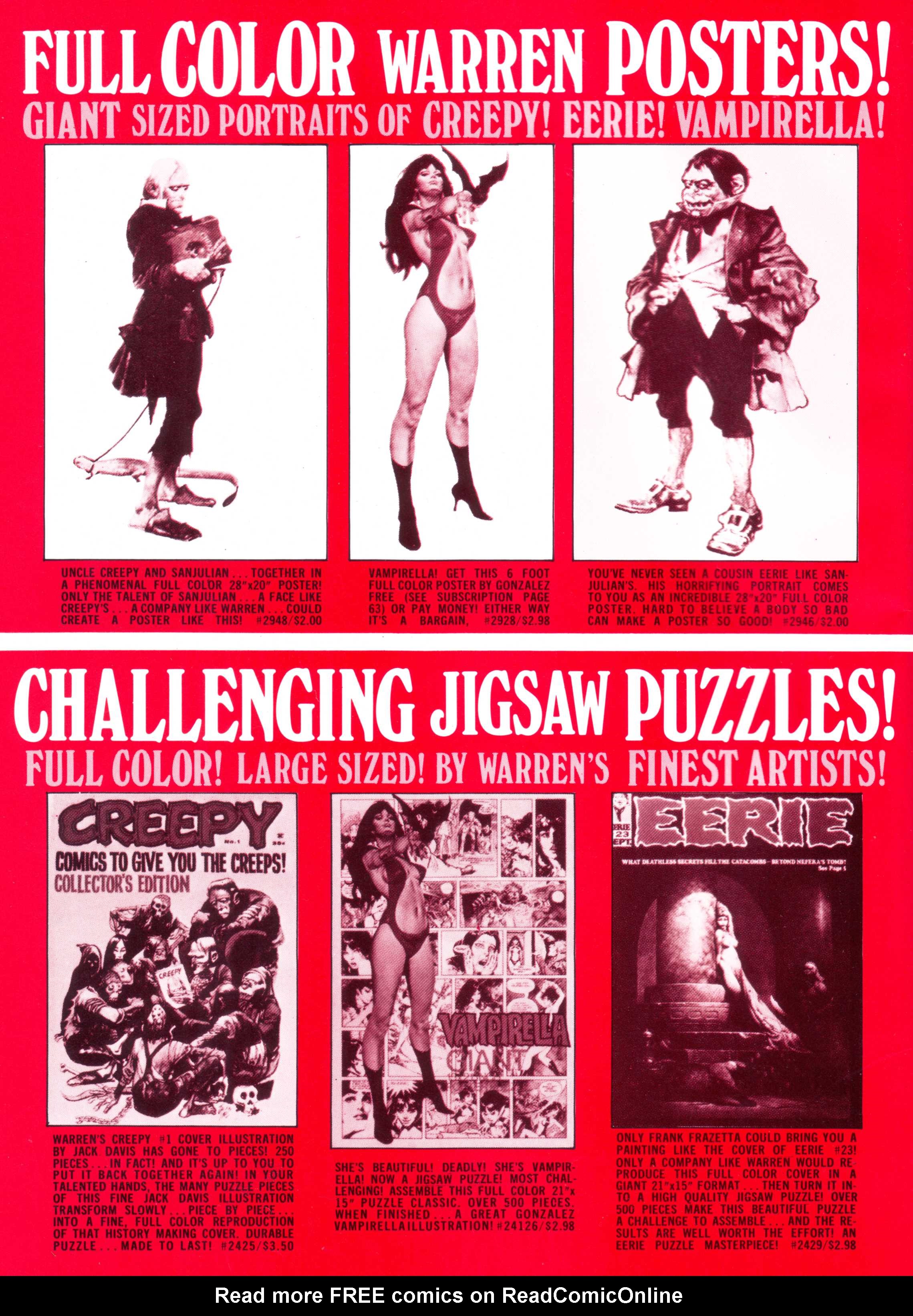 Read online Vampirella (1969) comic -  Issue #52 - 2
