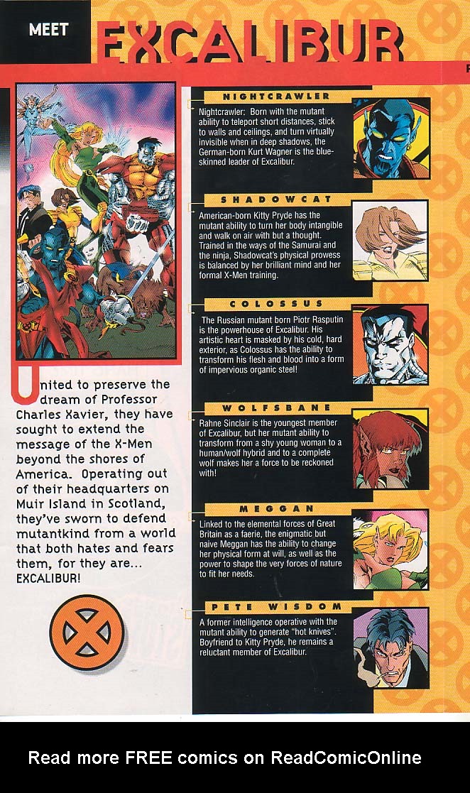 Read online Excalibur (1988) comic -  Issue #113 - 2