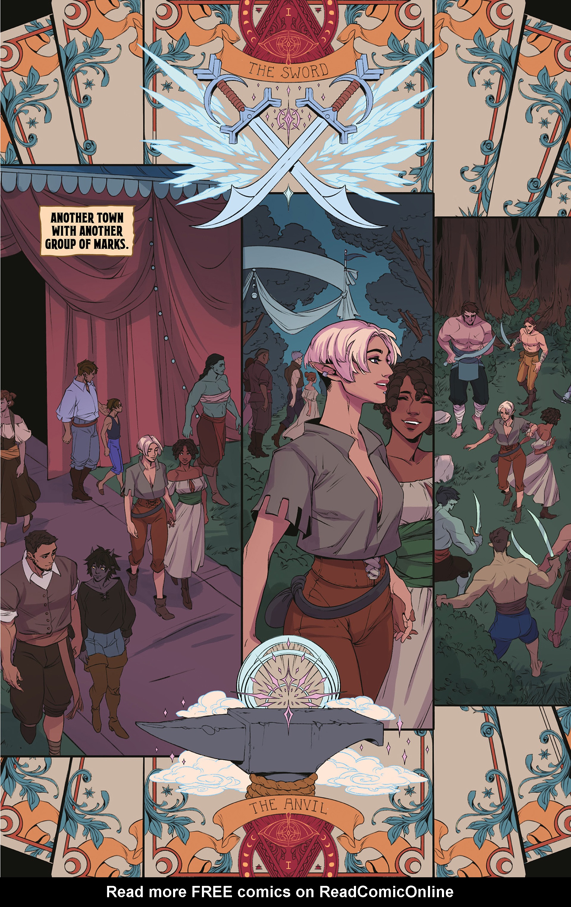 Read online Critical Role: The Mighty Nein Origins - Mollymauk Tealeaf comic -  Issue # Full - 27