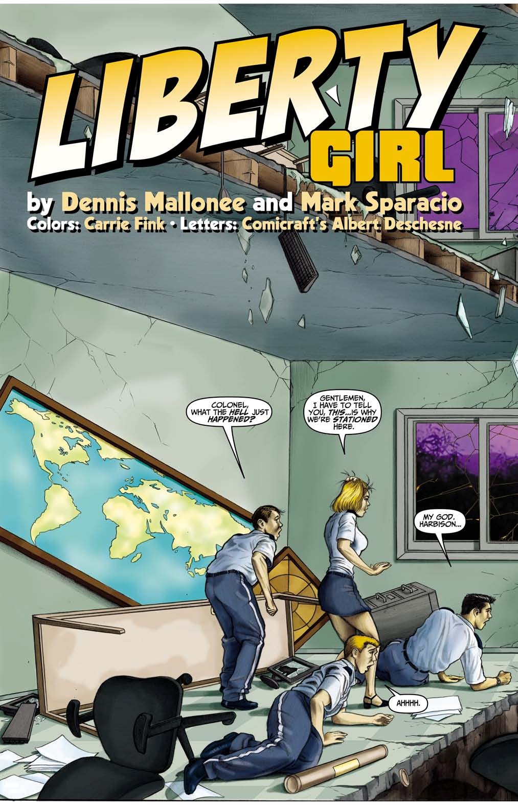Read online Liberty Girl comic -  Issue #1 - 6