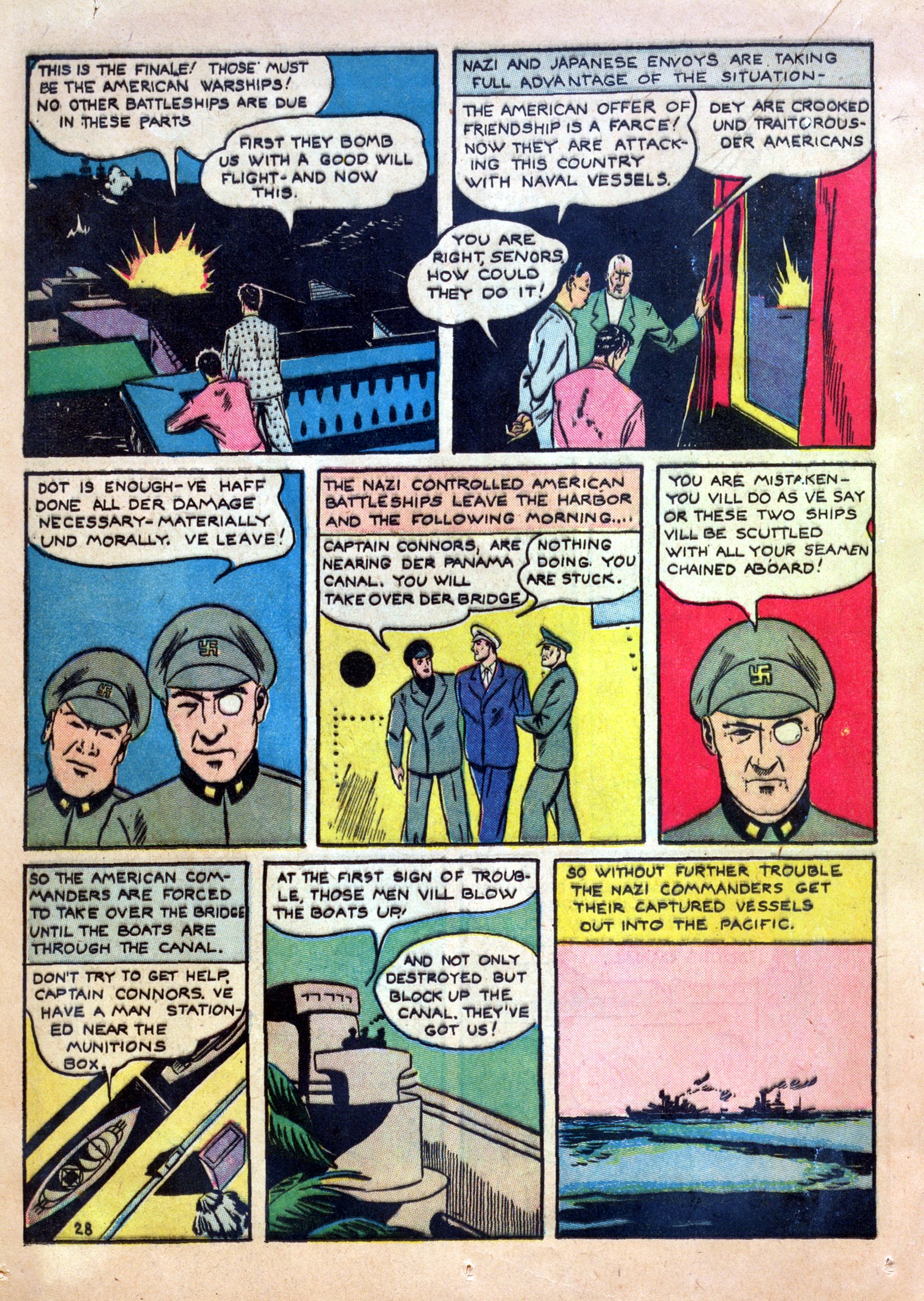 Read online Our Flag Comics comic -  Issue #1 - 30