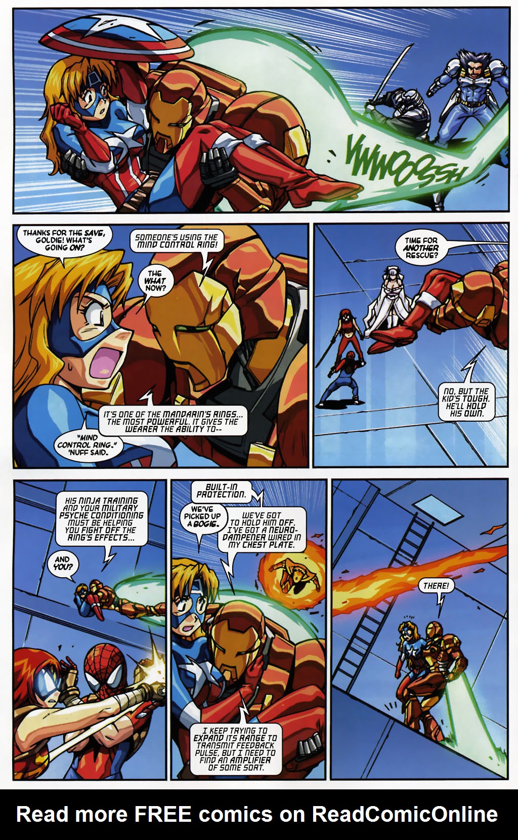 Read online New Mangaverse comic -  Issue #5 - 11
