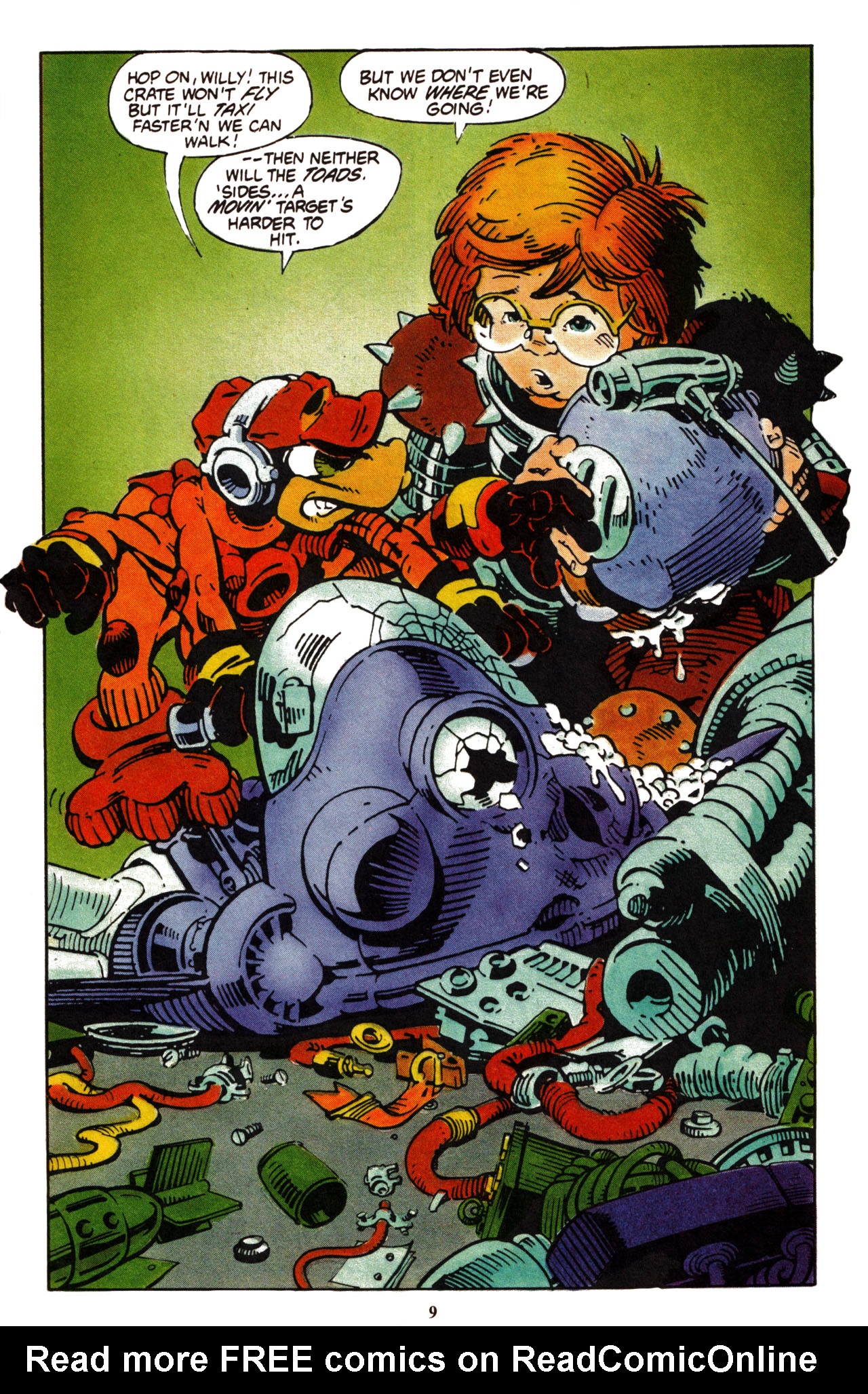 Read online Bucky O'Hare (1991) comic -  Issue #5 - 11