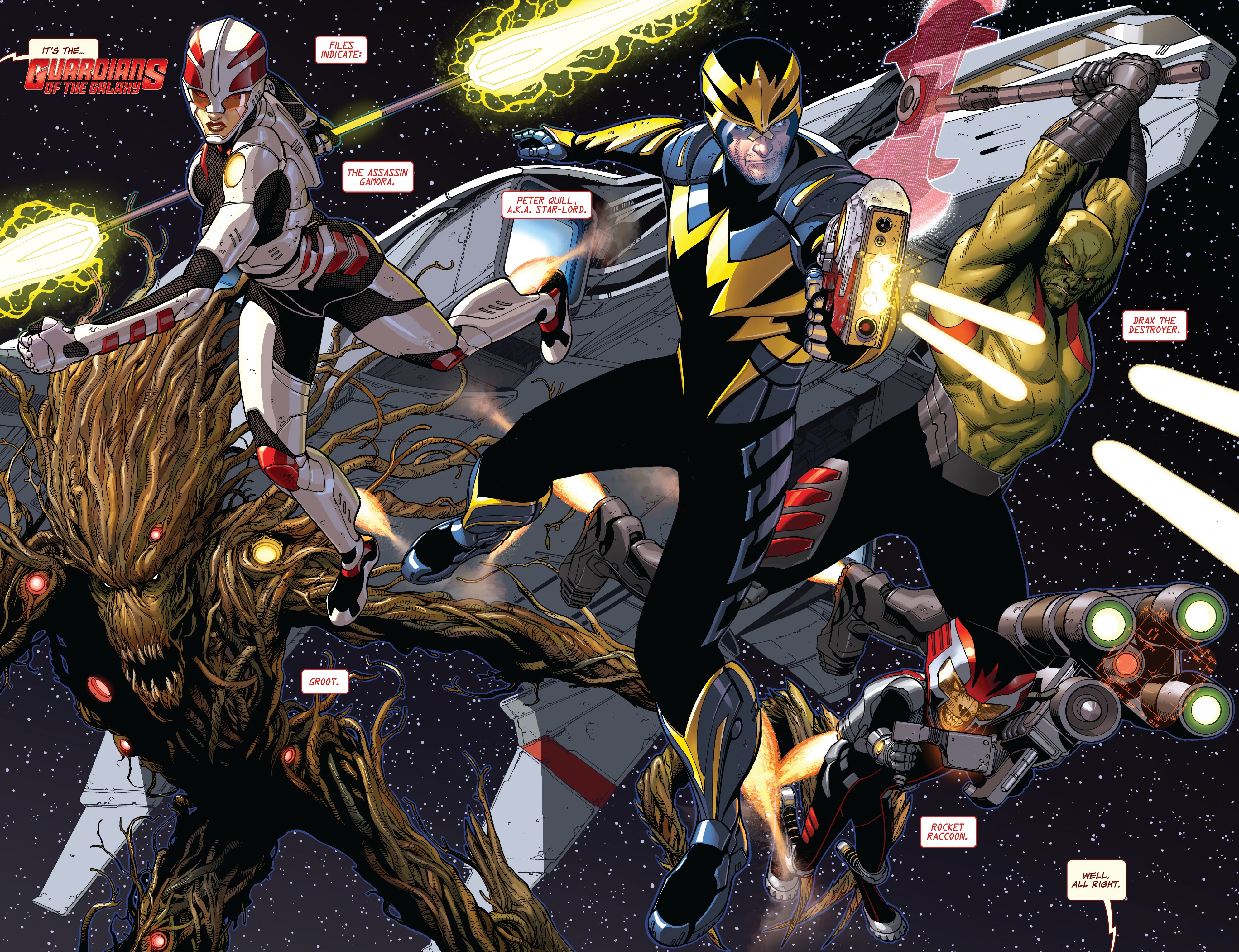 Read online Guardians Of The Galaxy by Brian Michael Bendis comic -  Issue # TPB 1 (Part 1) - 45