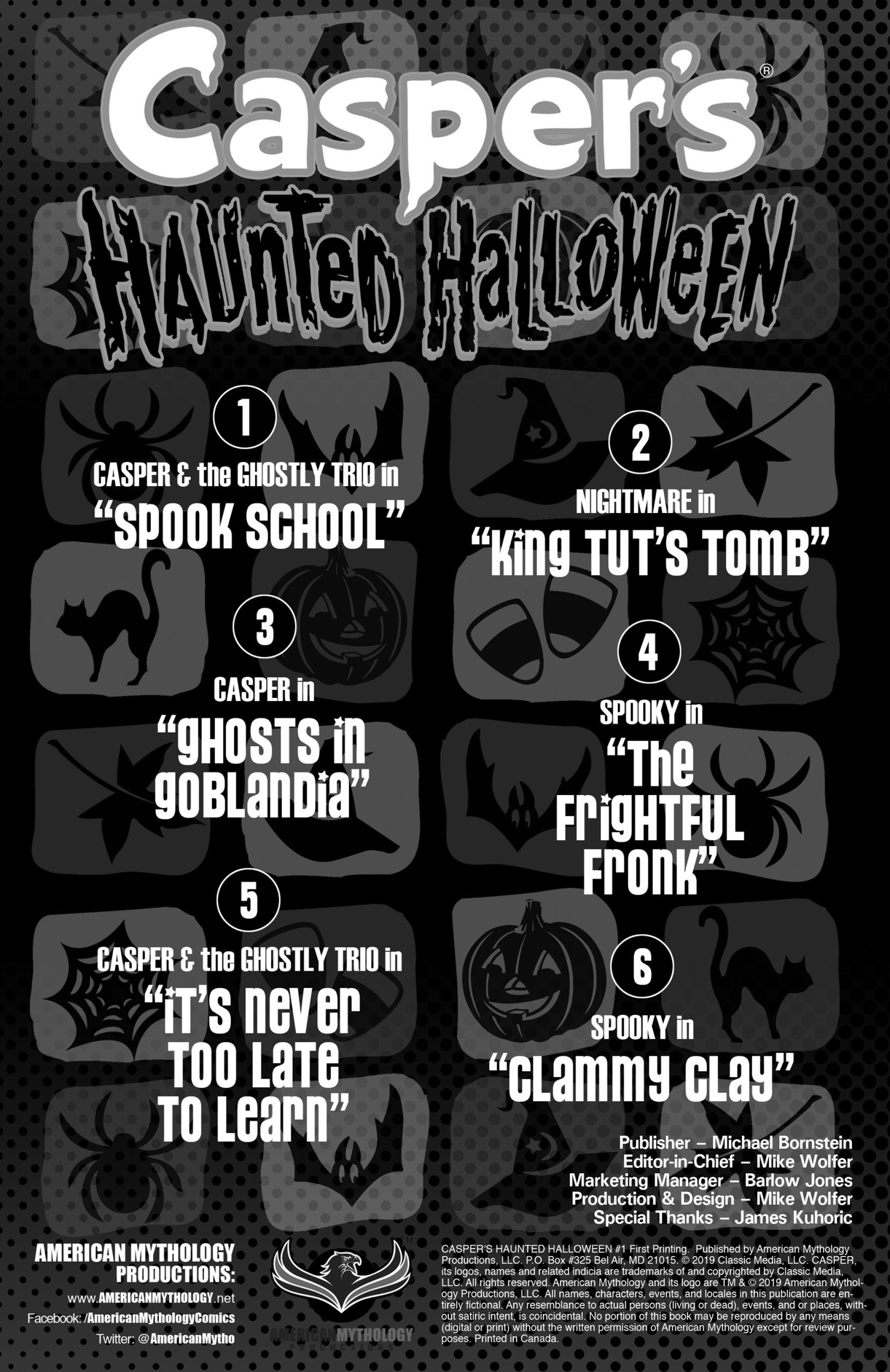 Read online Casper's Haunted Halloween comic -  Issue # Full - 2