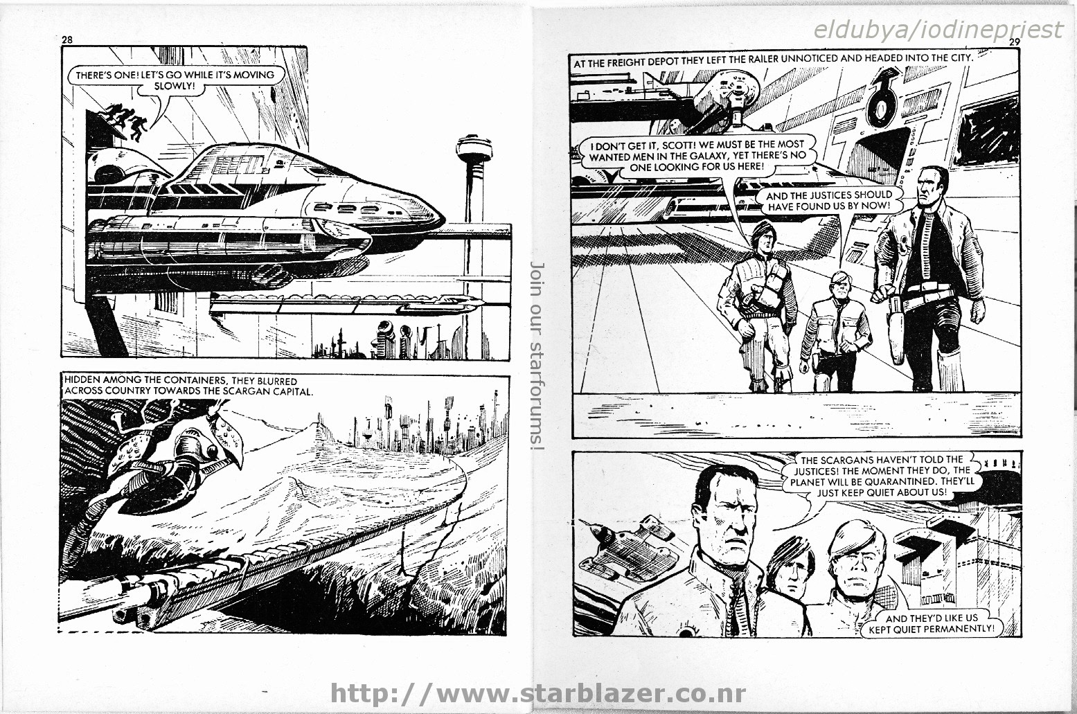 Read online Starblazer comic -  Issue #151 - 16