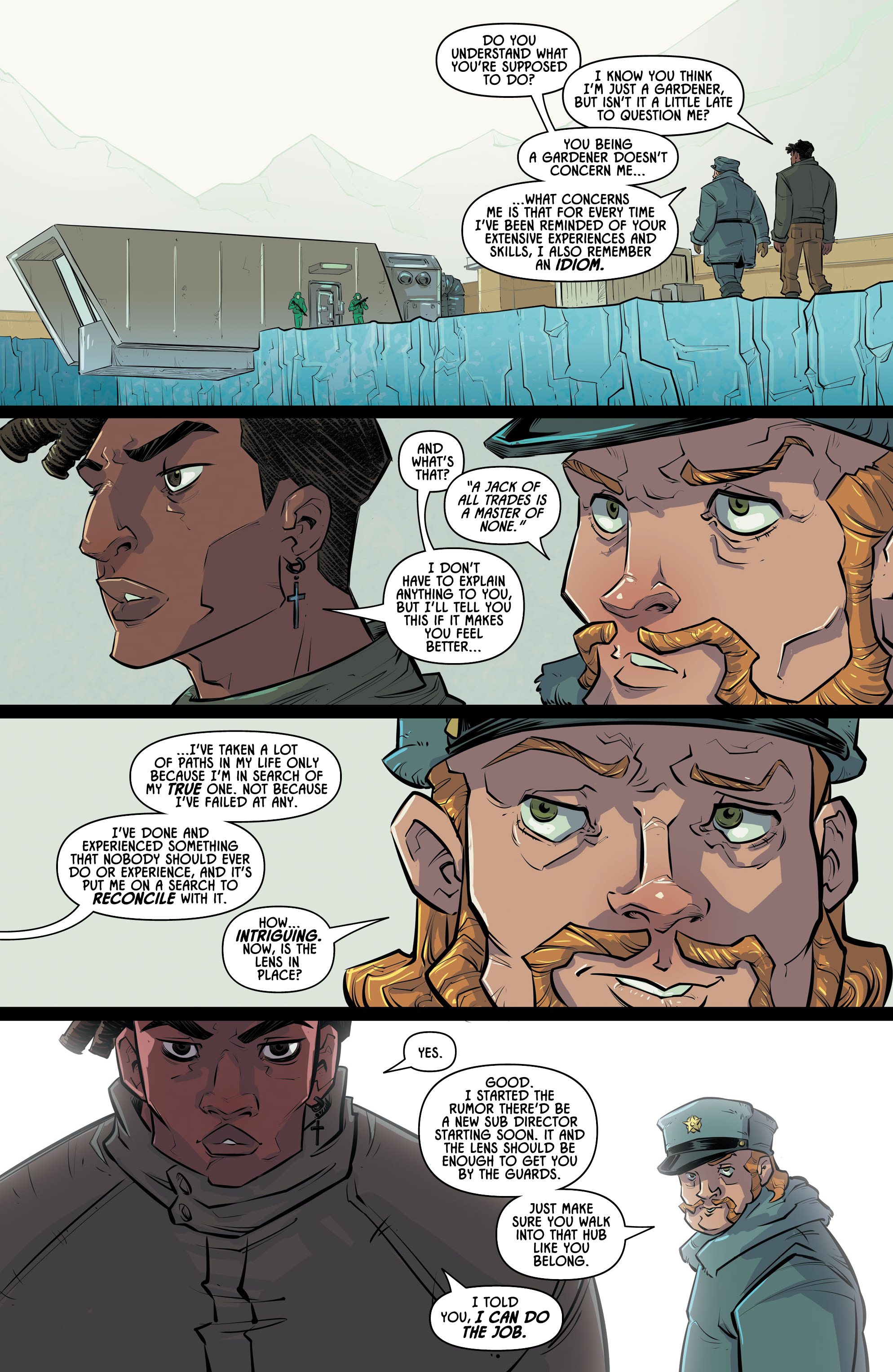 Read online Kaiju Score: Steal From the Gods comic -  Issue #3 - 10