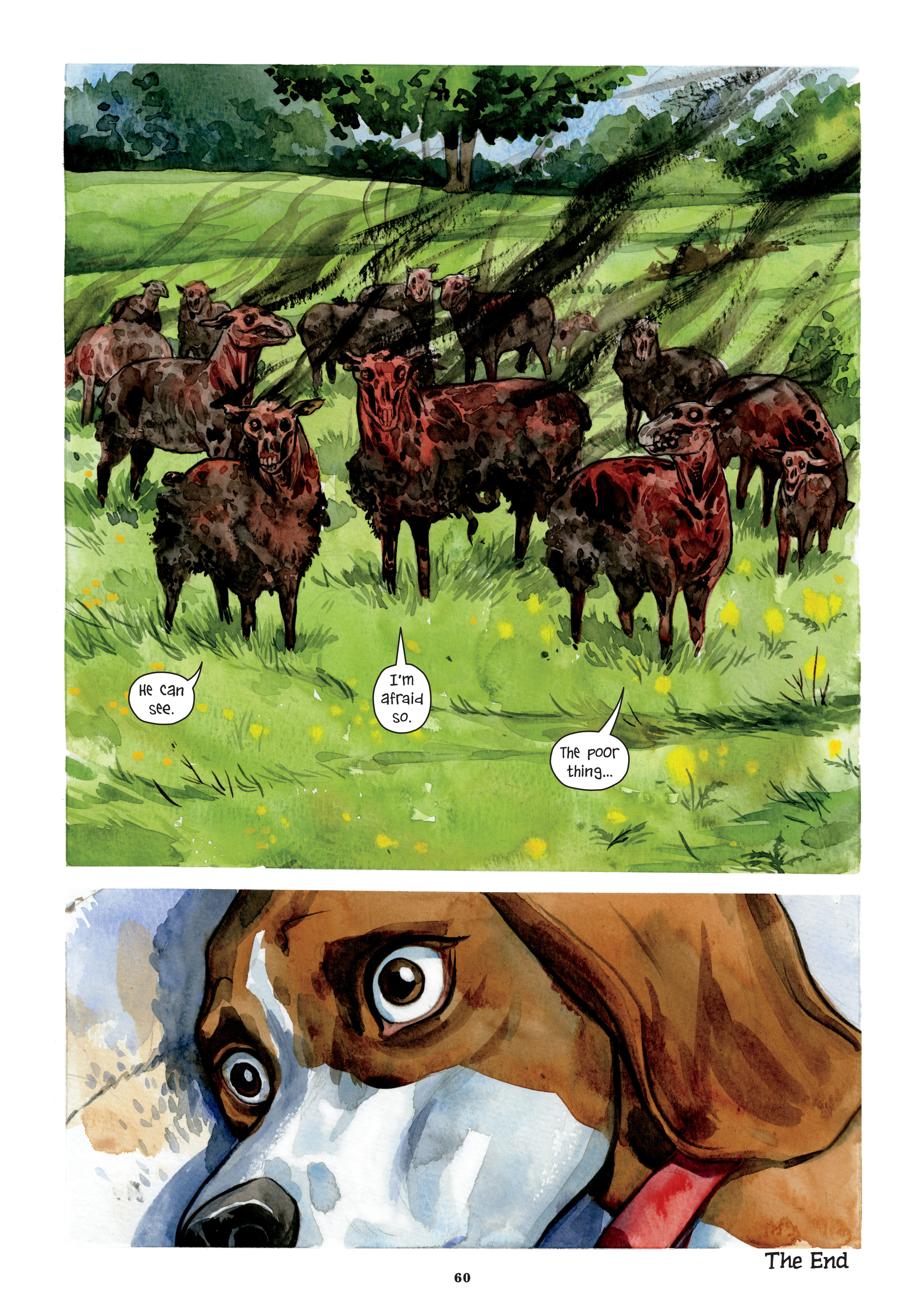 Read online Beasts of Burden: Neighborhood Watch (2019) comic -  Issue # TPB (Part 1) - 61