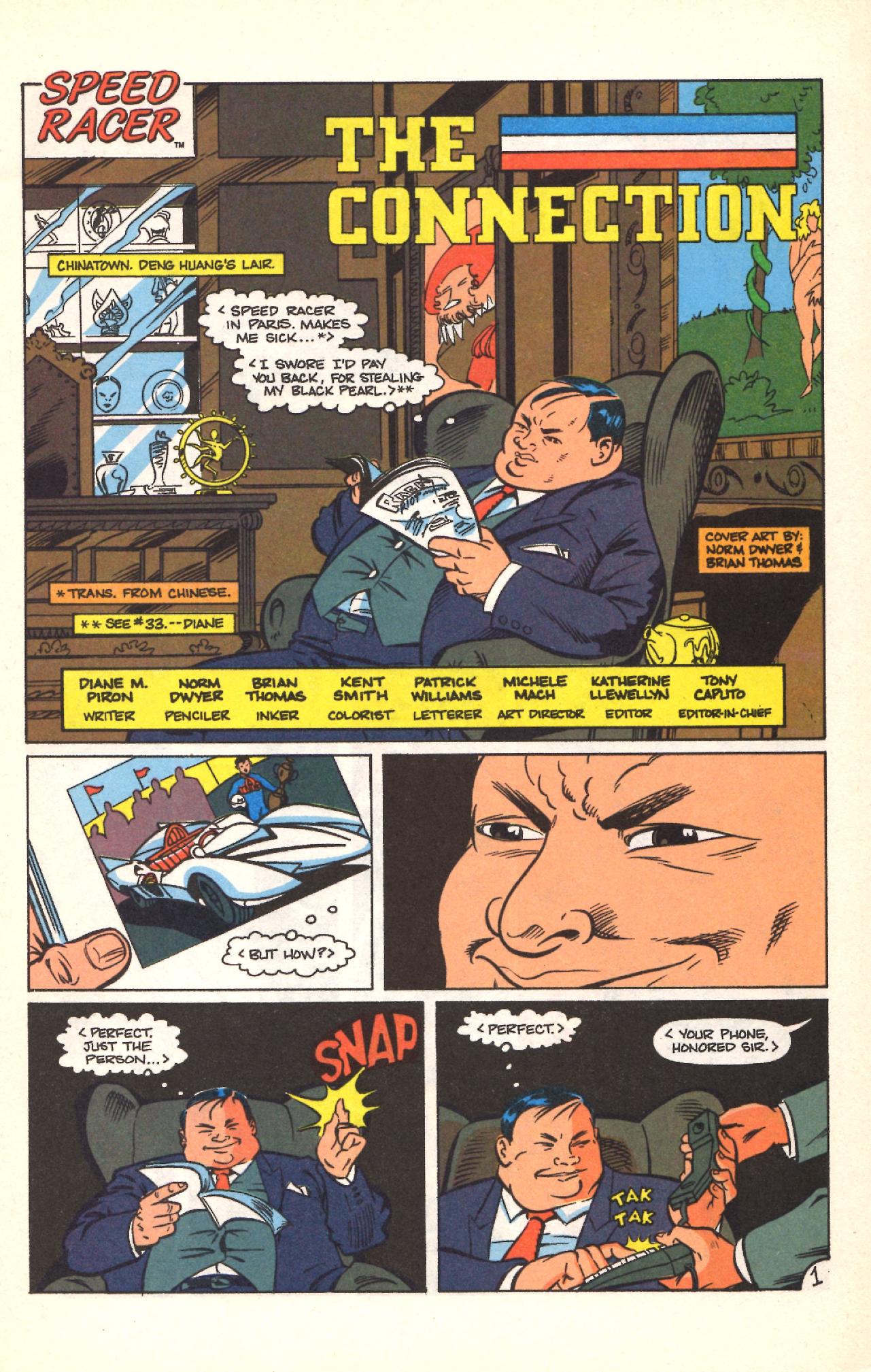 Read online Speed Racer (1987) comic -  Issue #35 - 3