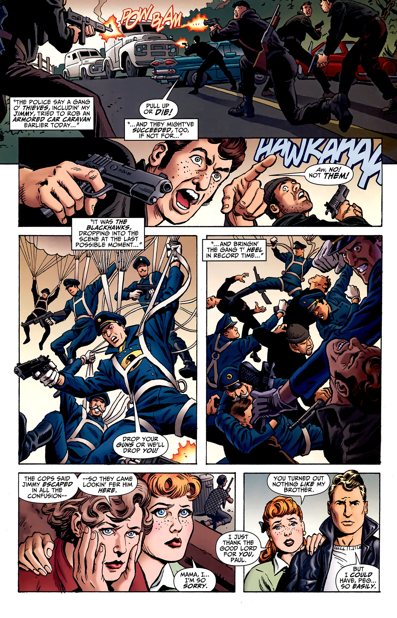 Read online DC Universe: Legacies comic -  Issue #3 - 6