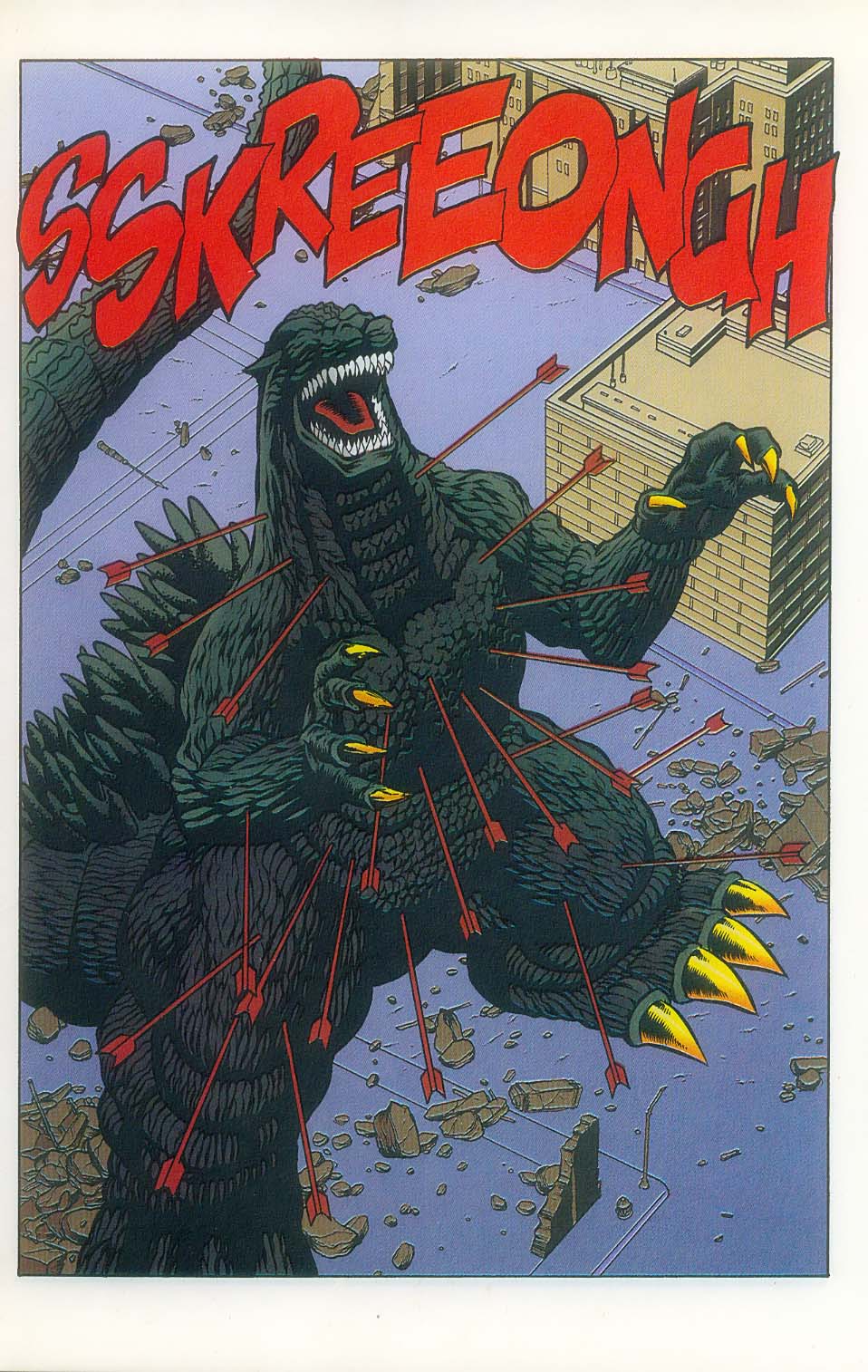 Read online Godzilla (1995) comic -  Issue #7 - 10