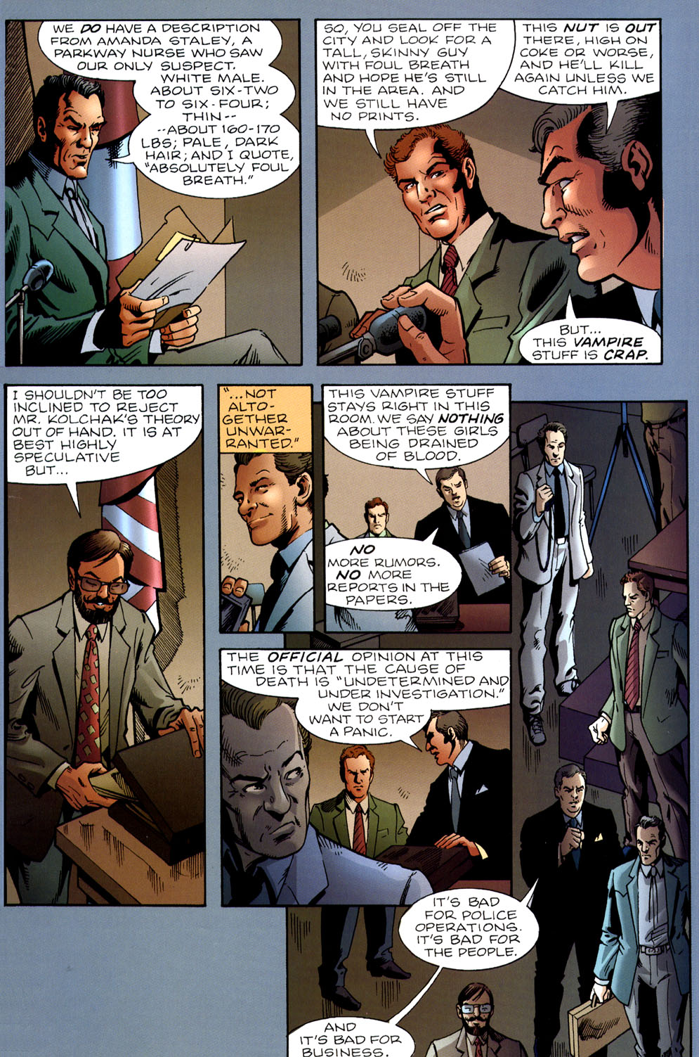 Read online Kolchak: The Night Stalker (2002) comic -  Issue # Full - 15