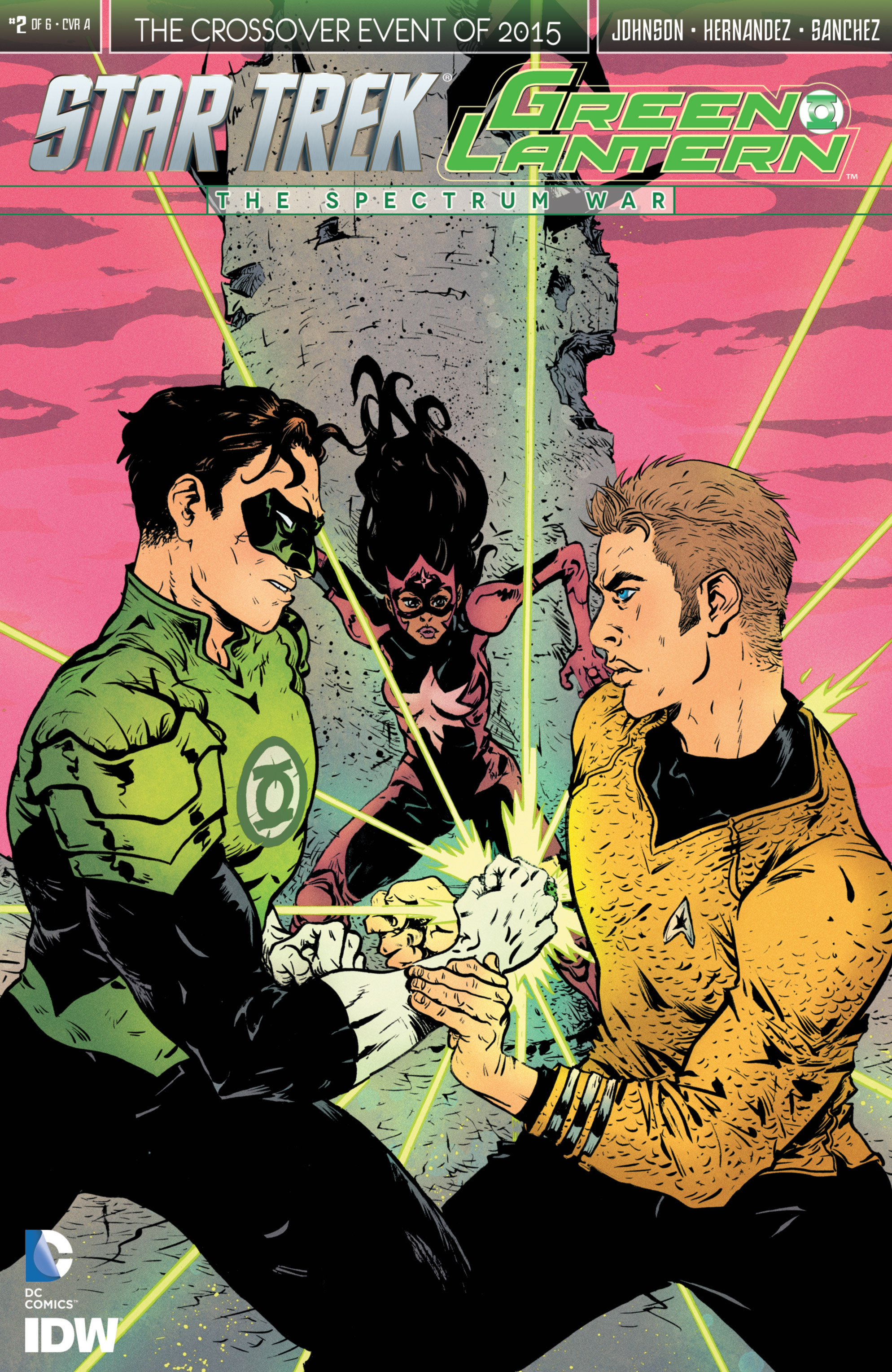 Read online Star Trek/Green Lantern (2015) comic -  Issue #2 - 1