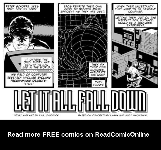 Read online The Matrix Comics comic -  Issue # _Let It All Fall Down - 1