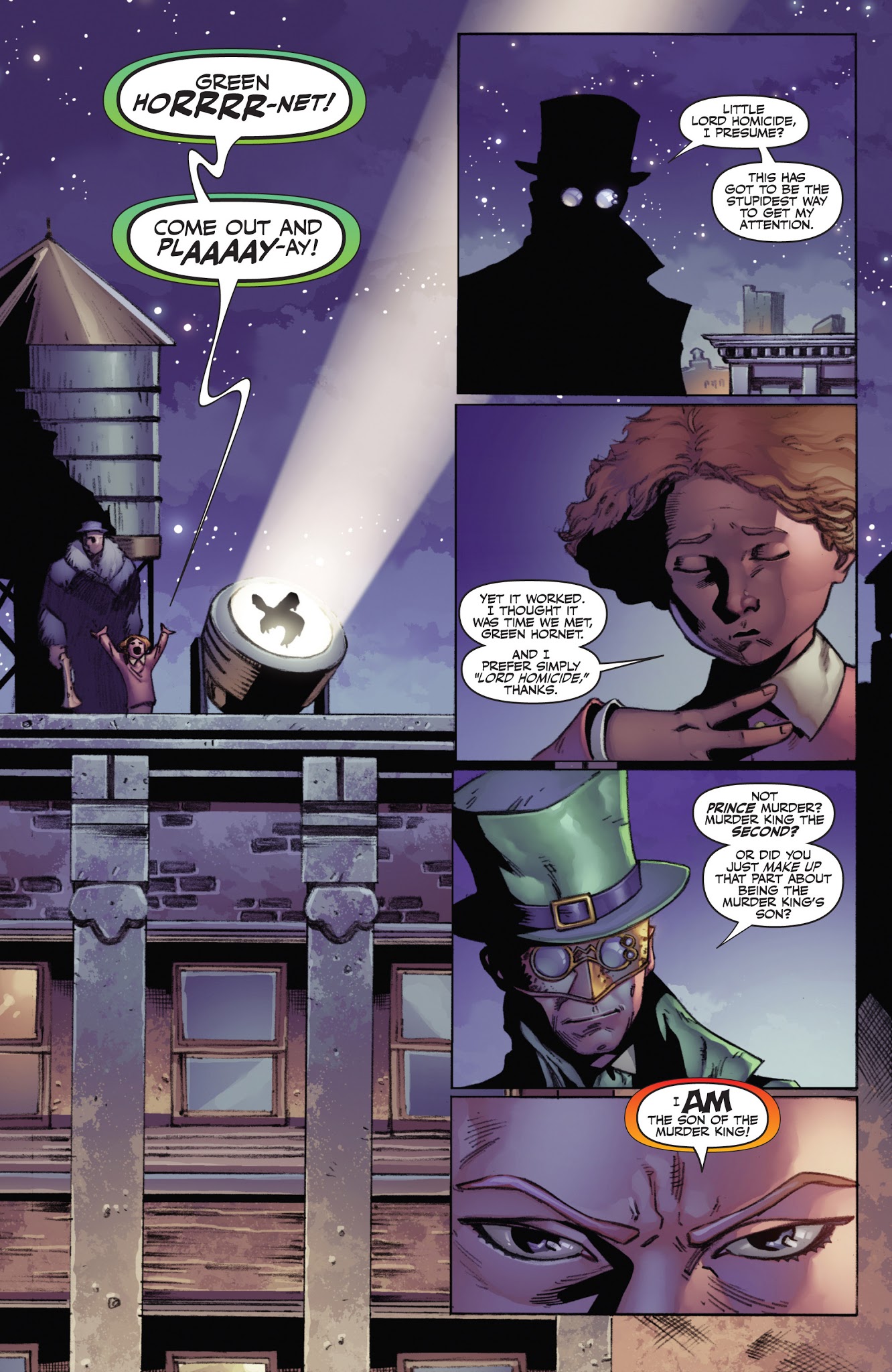 Read online Legenderry: Green Hornet comic -  Issue #3 - 12