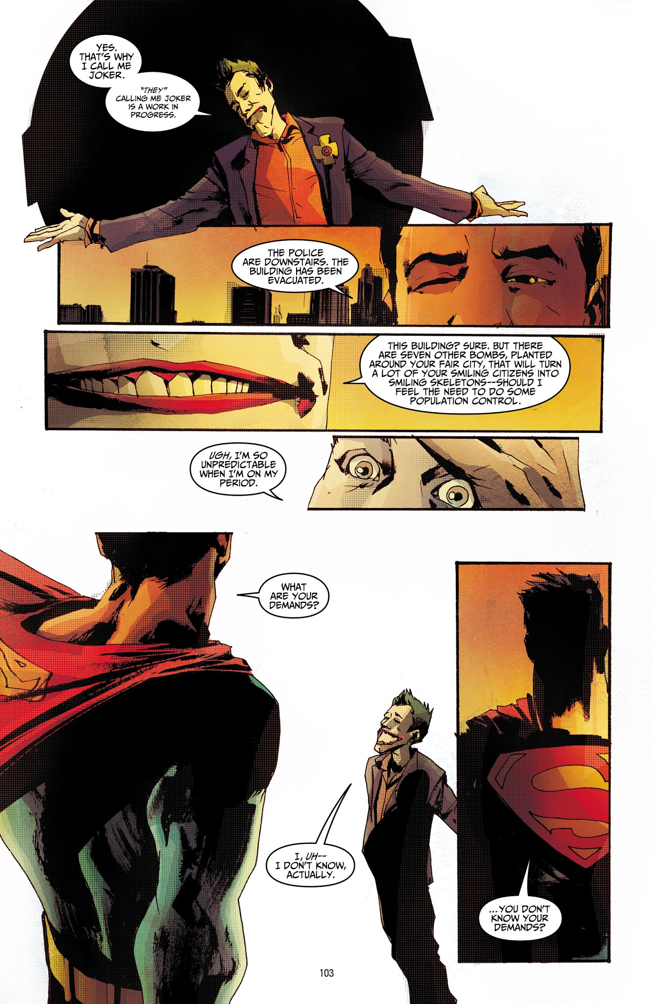 Read online Adventures of Superman [II] comic -  Issue # TPB 3 - 102