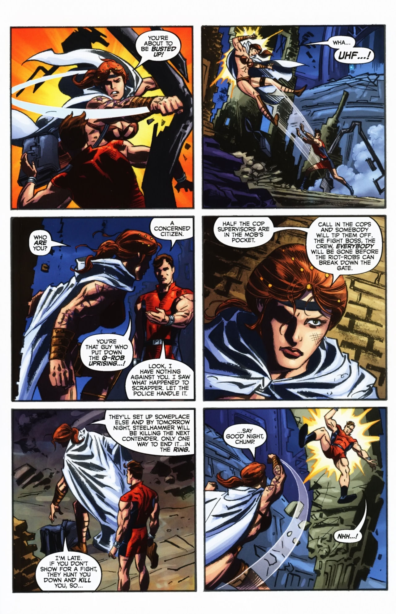 Read online Magnus, Robot Fighter (2010) comic -  Issue #3 - 23