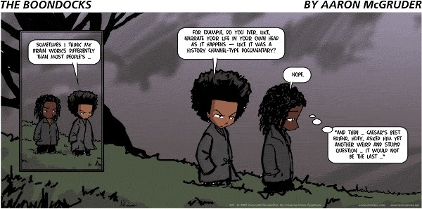 Read online The Boondocks Collection comic -  Issue # Year 2003 - 68