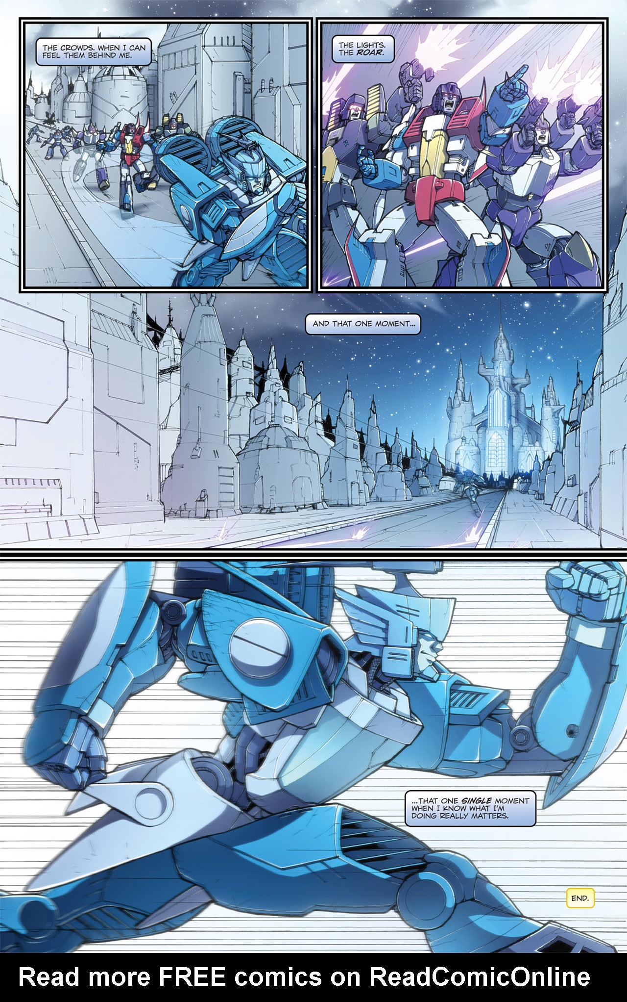 Read online Transformers Spotlight: Blurr comic -  Issue # Full - 25