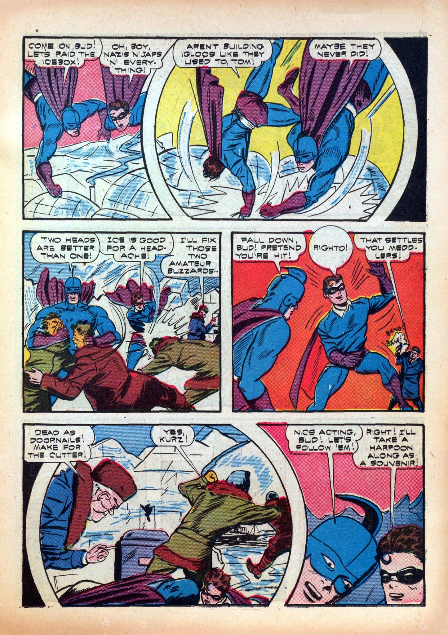 Read online Exciting Comics comic -  Issue #24 - 27