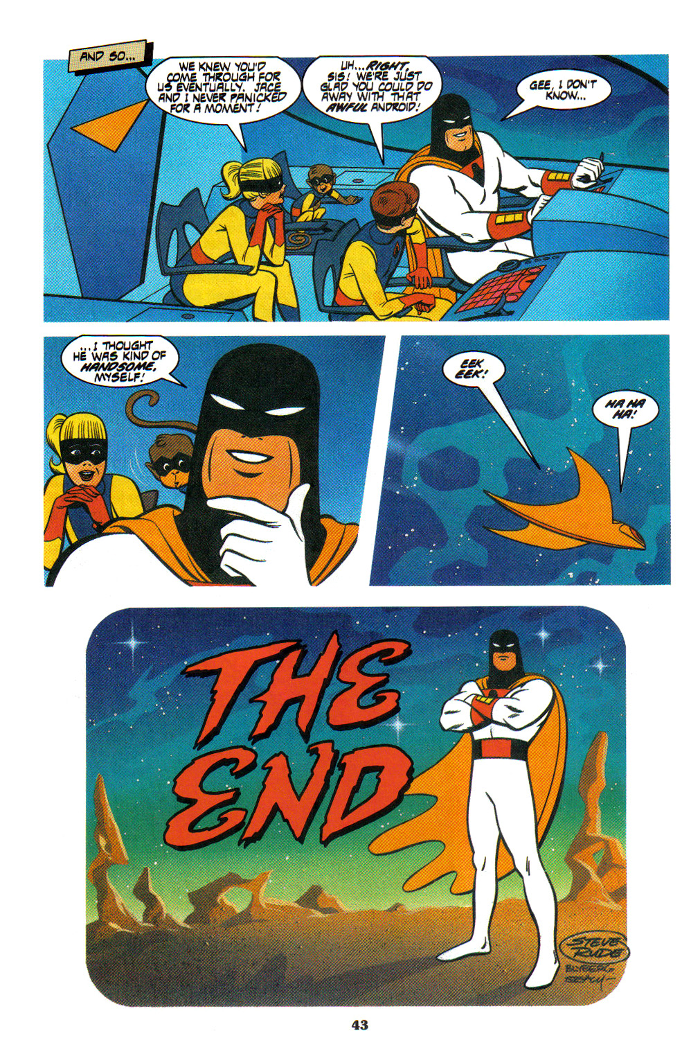 Read online Space Ghost (1987) comic -  Issue # Full - 45