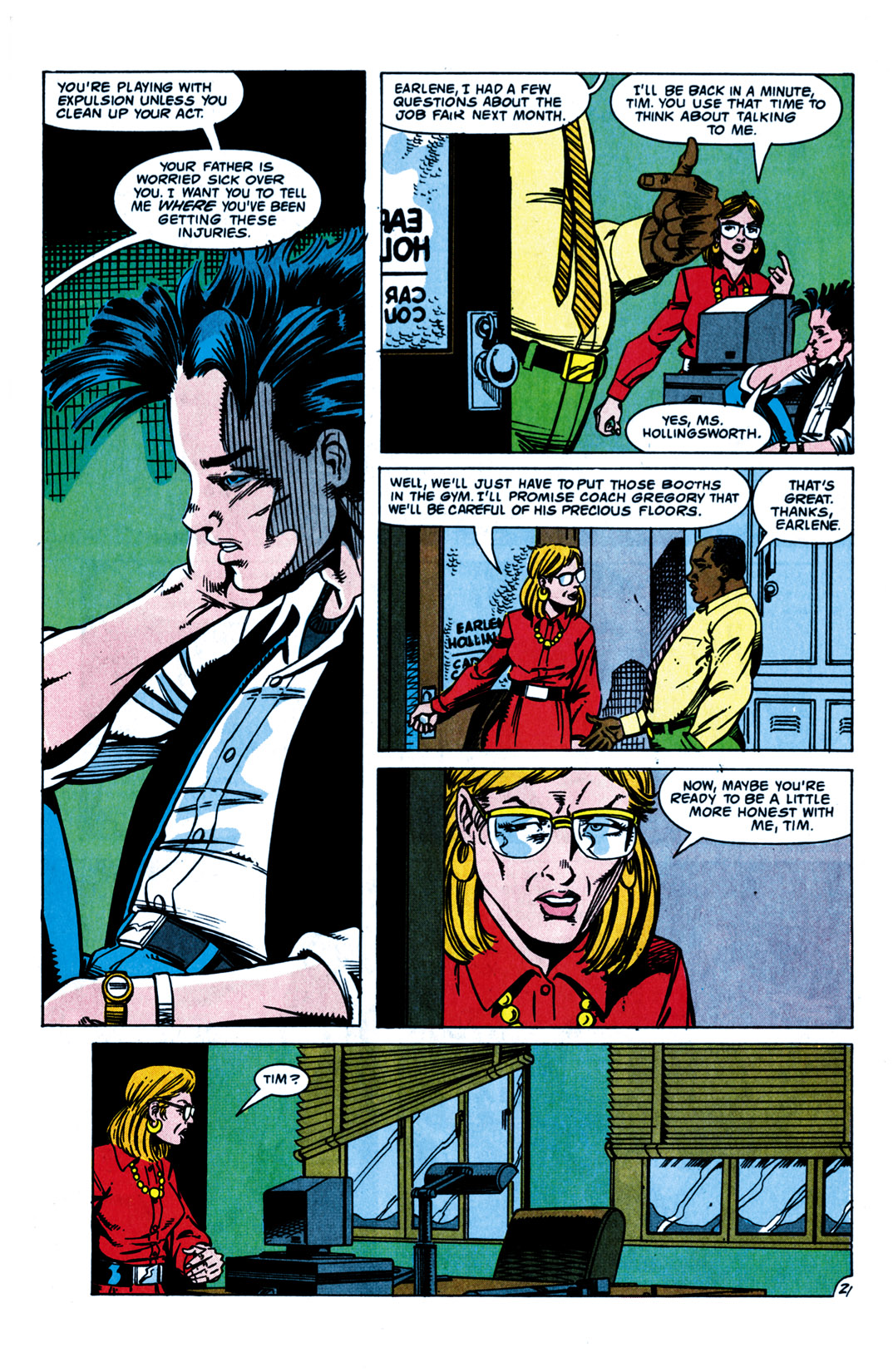 Read online Robin III: Cry of the Huntress comic -  Issue #4 - 22