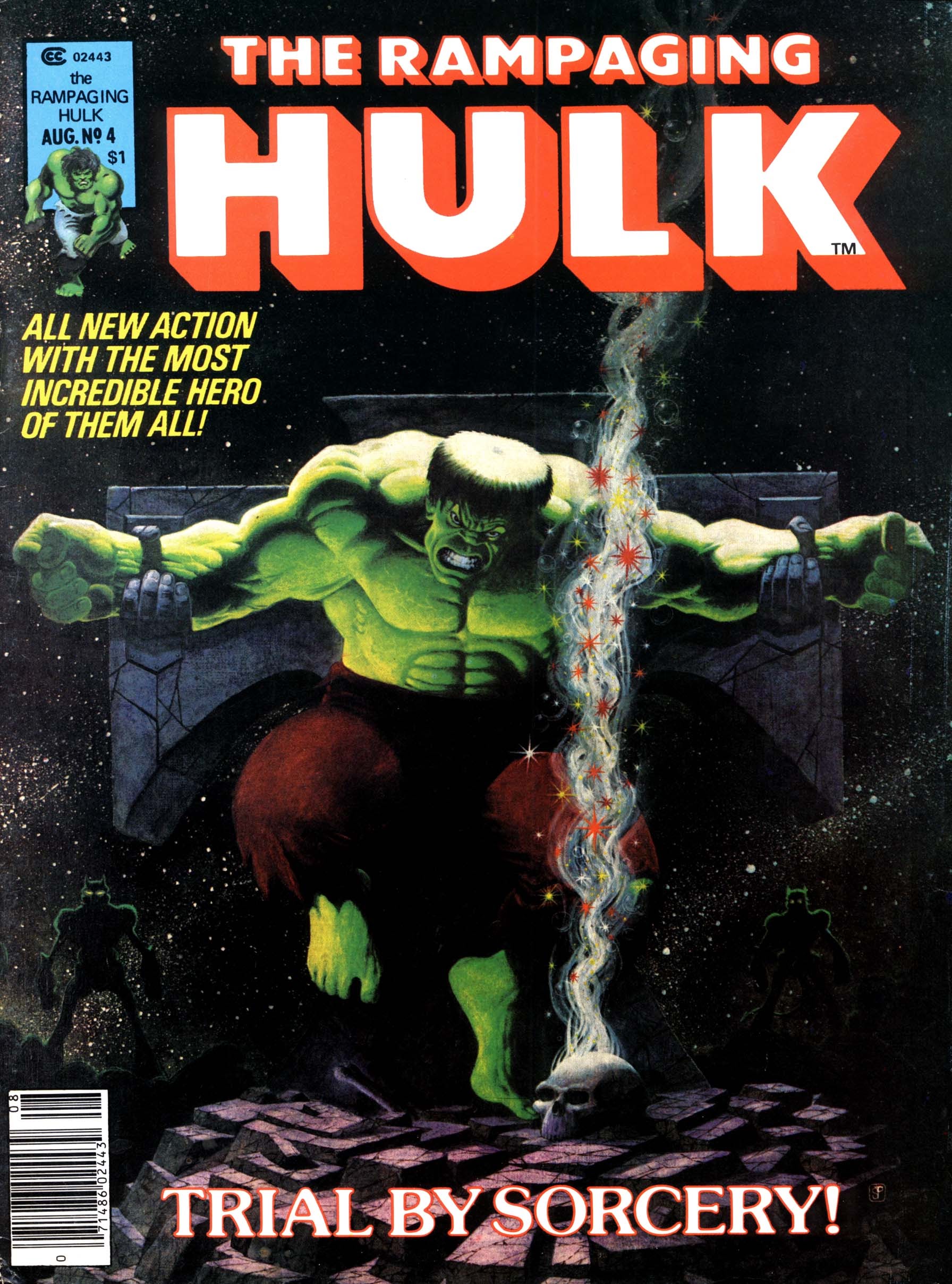 Read online The Rampaging Hulk comic -  Issue #4 - 1